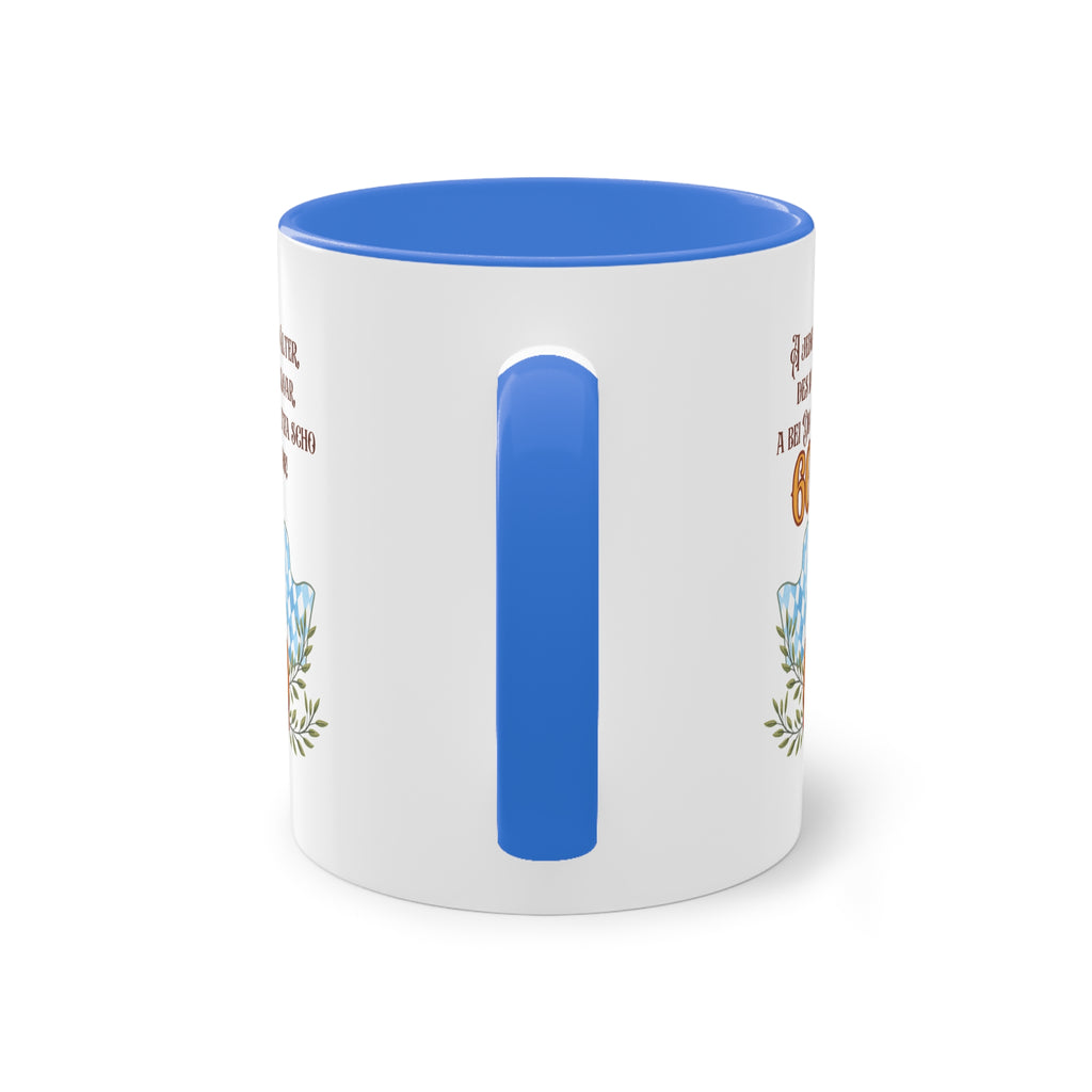 Bayerische Geburtstags-Tasse „60 Jahre“ – Perfektes Geschenk für Bayern-Fans