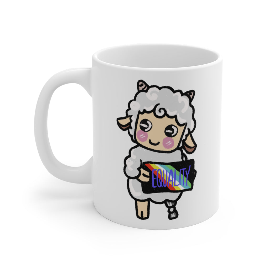 Pride Tasse -  Disability Pride Schäfchen