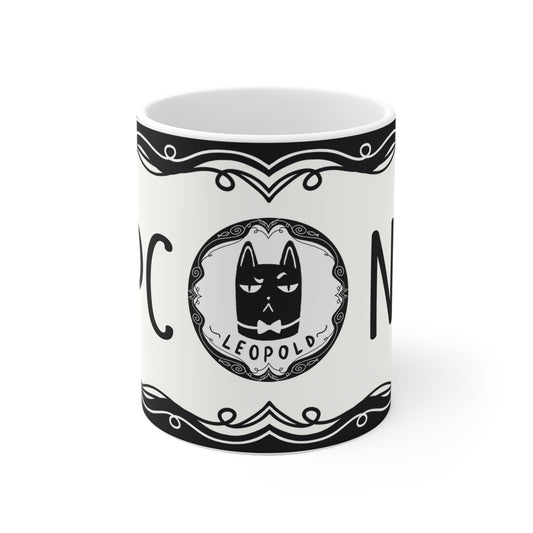 Motivtasse Leopold, Tasse, witzig & sarkastisch, NPC