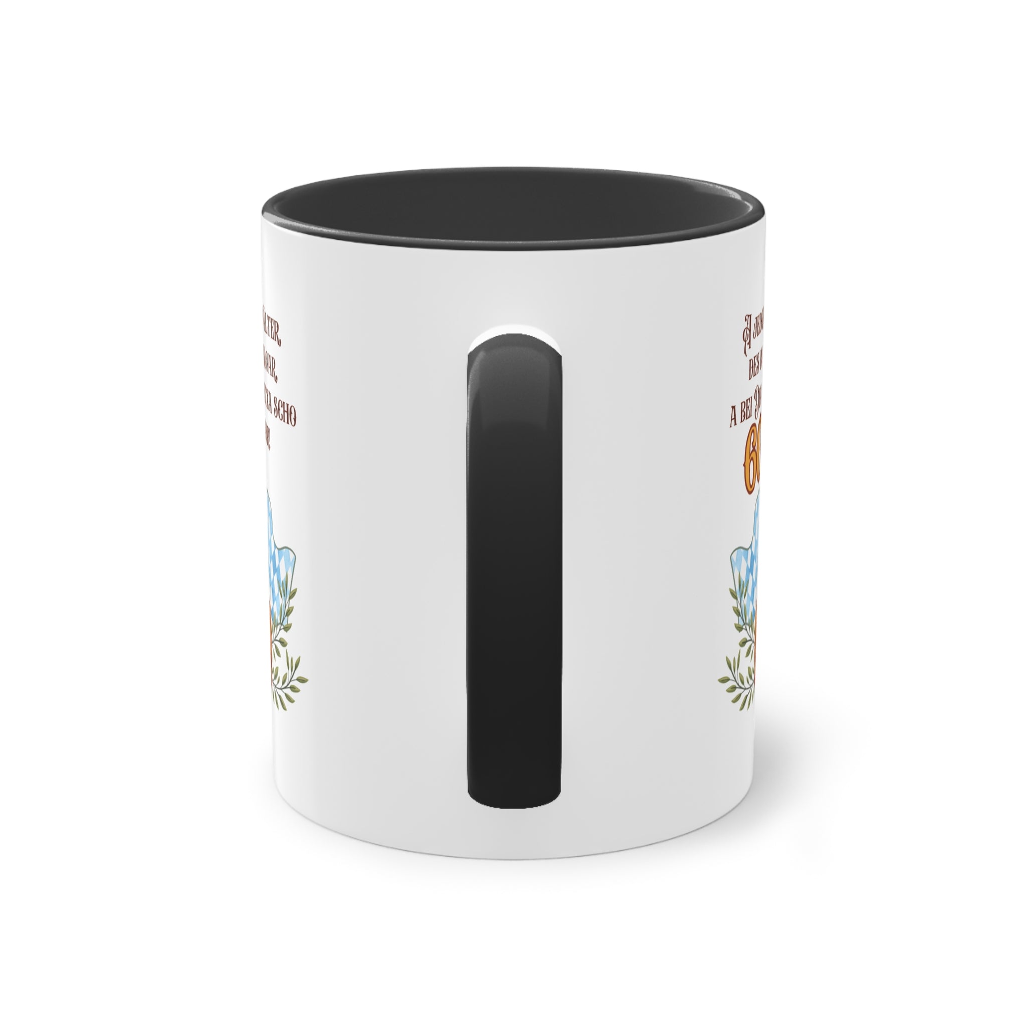 Bayerische Geburtstags-Tasse „60 Jahre“ – Perfektes Geschenk für Bayern-Fans