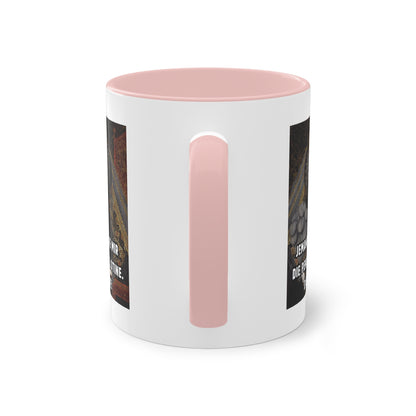 Jemand bringe mir die Penis-Guillotine - DIE KLEINE! | Lustige Meme-Tasse mit historischem Touch