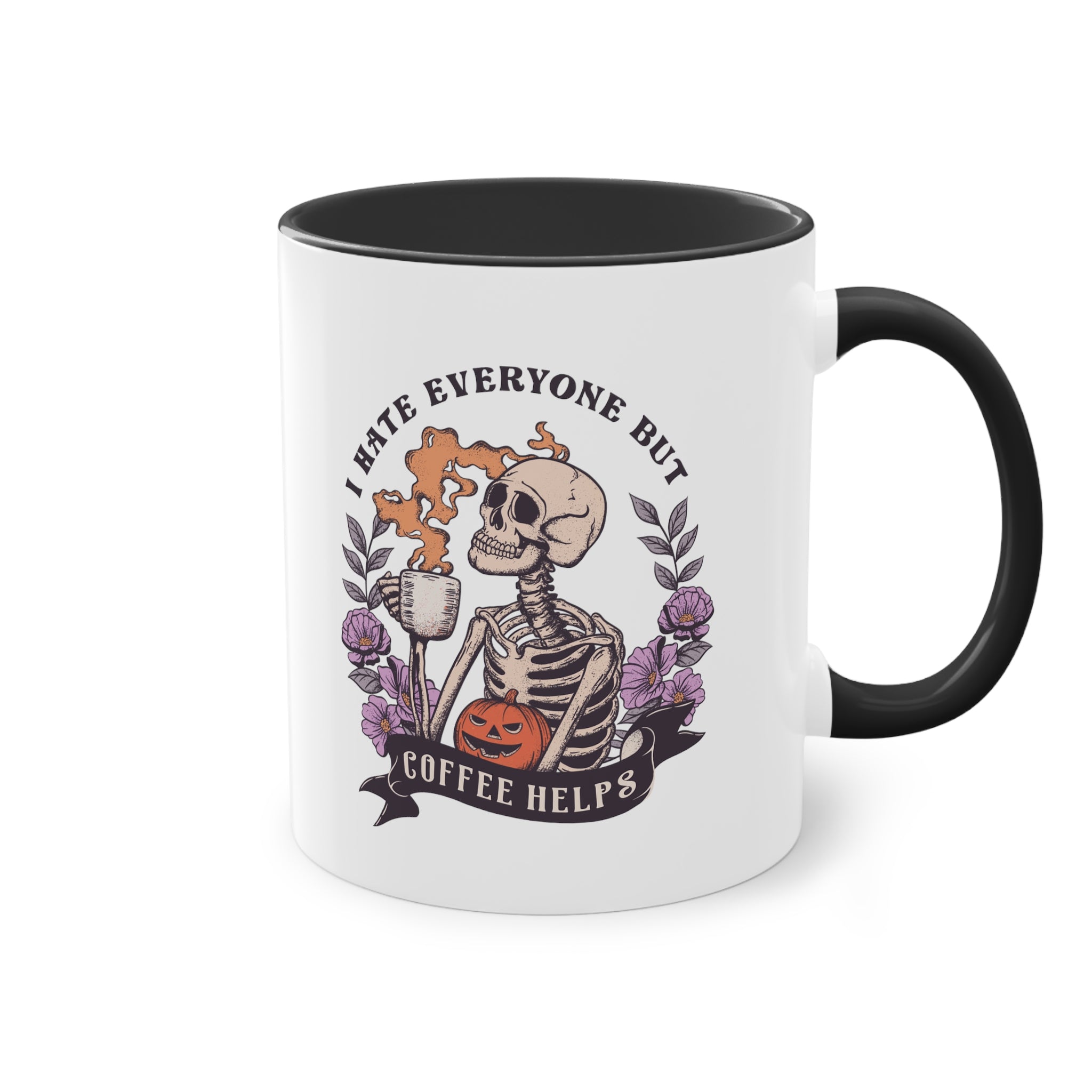 Motivtasse - Gothic - I hate everyone