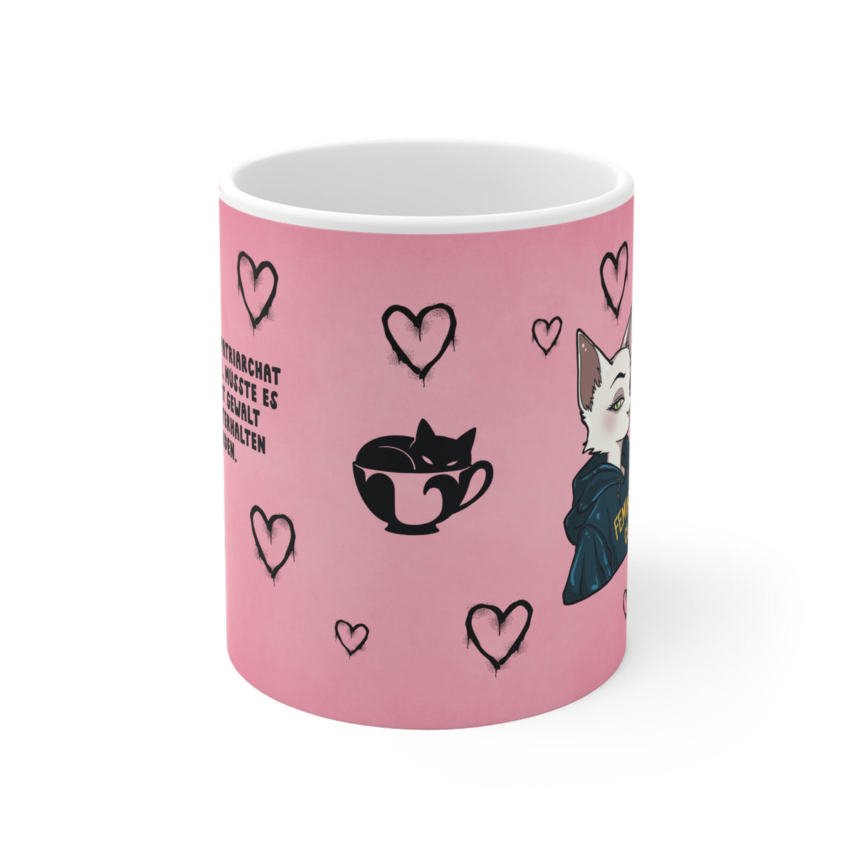 Feminist Club Tasse „Wäre das Patriarchat natürlich…“ - Feministische Tasse