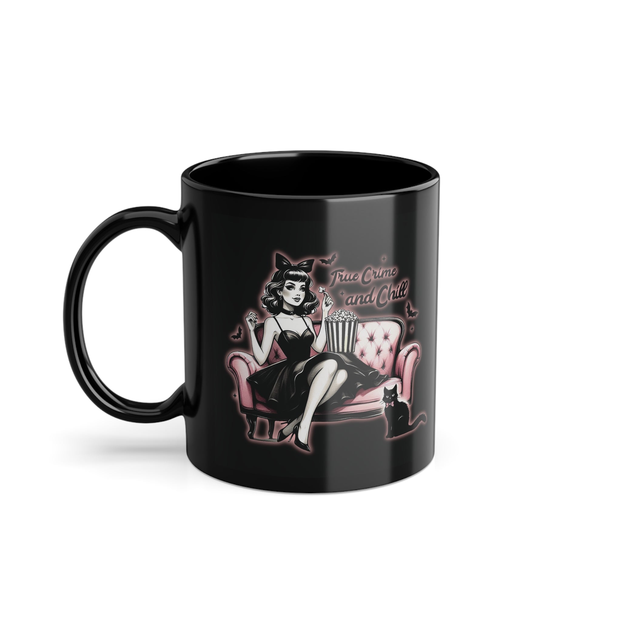 Tasse - Pastel Goth - True Crime and Chill Tasse