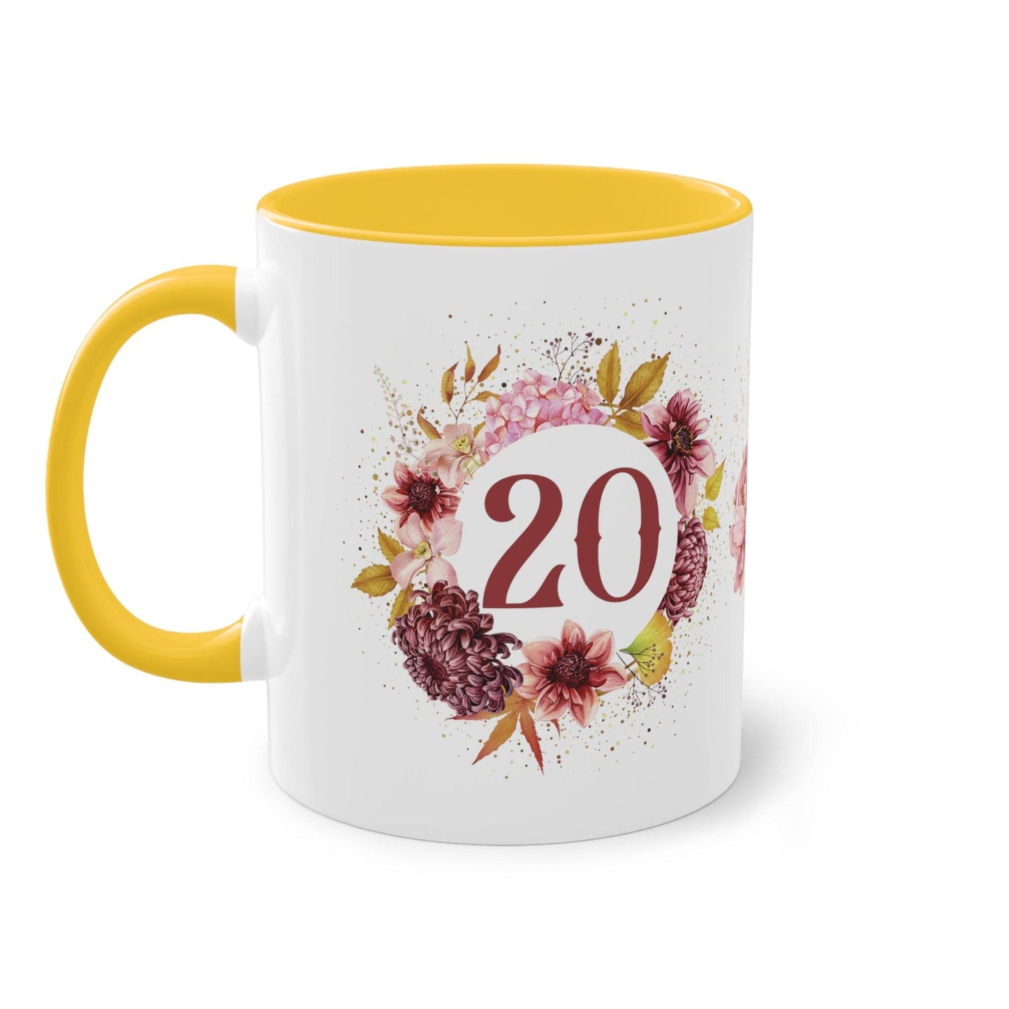 Geschenk Tasse 20. Geburtstag  persönliche individuelle Geschenke Tassentante