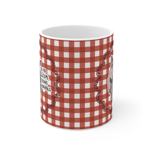Fledermaus Motivtasse - Kunigunde - Affirmation