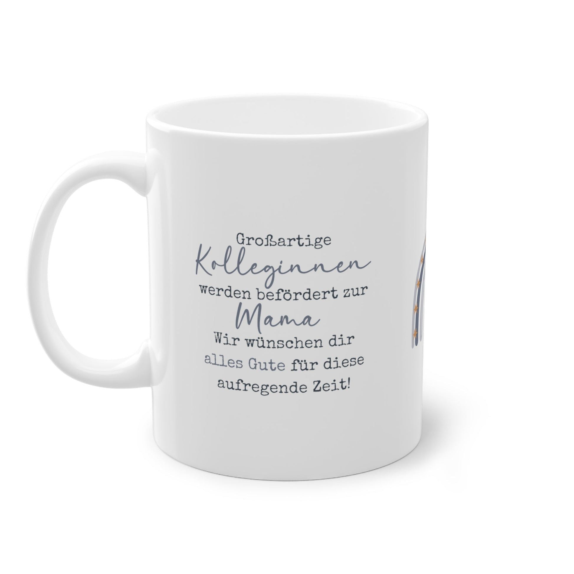 Verabschiede deine großartige Kollegin mit unserem einfühlsamen Geschenk für die Kollegin zur Mutterschaft. Ein schönes Andenken für die werdende Mama.