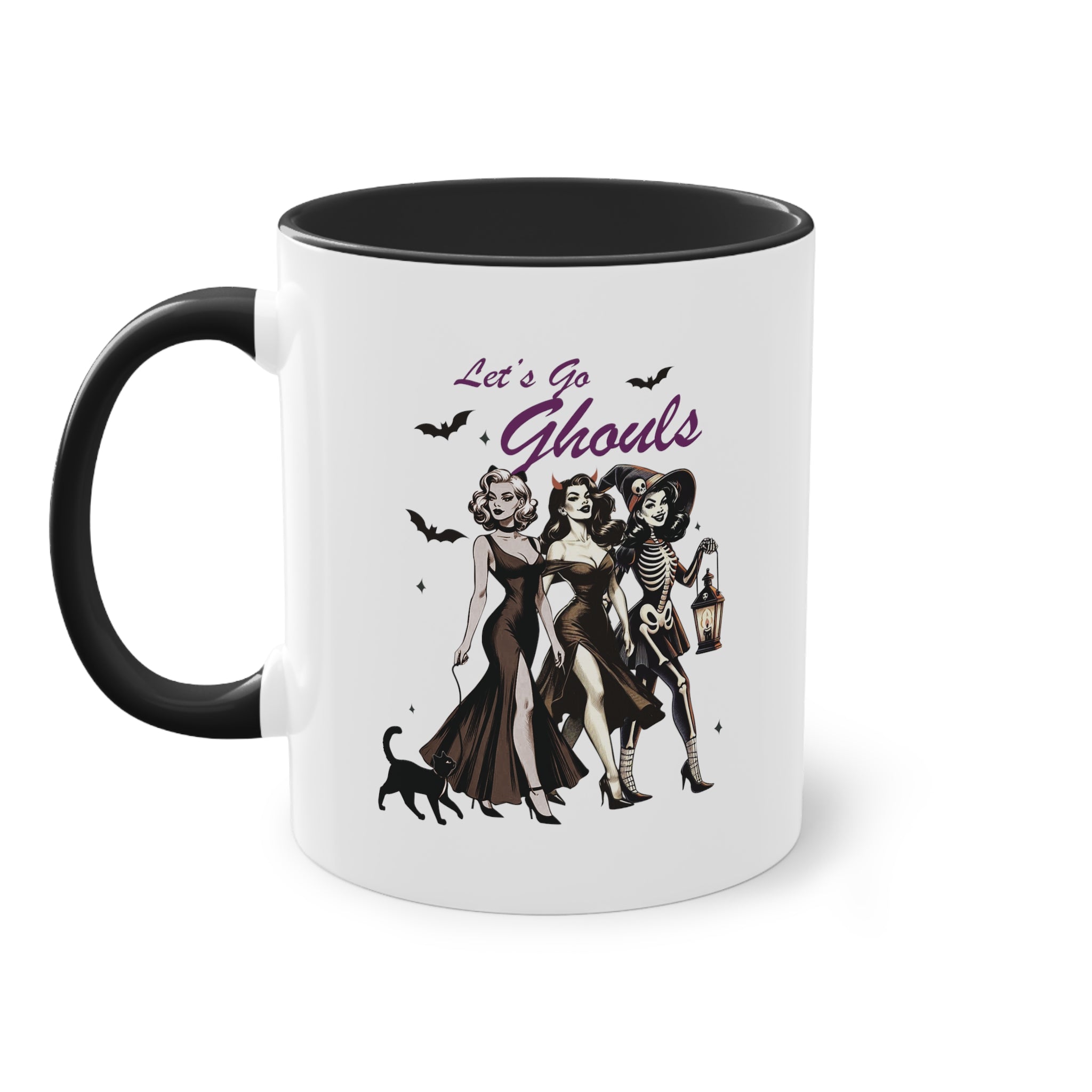 Motivtasse - Gothic - Let´s go Ghouls