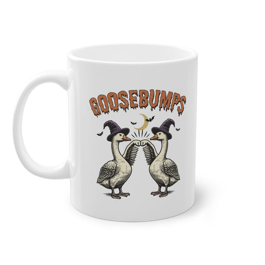 Tasse Gänse Halloween - goosebumps