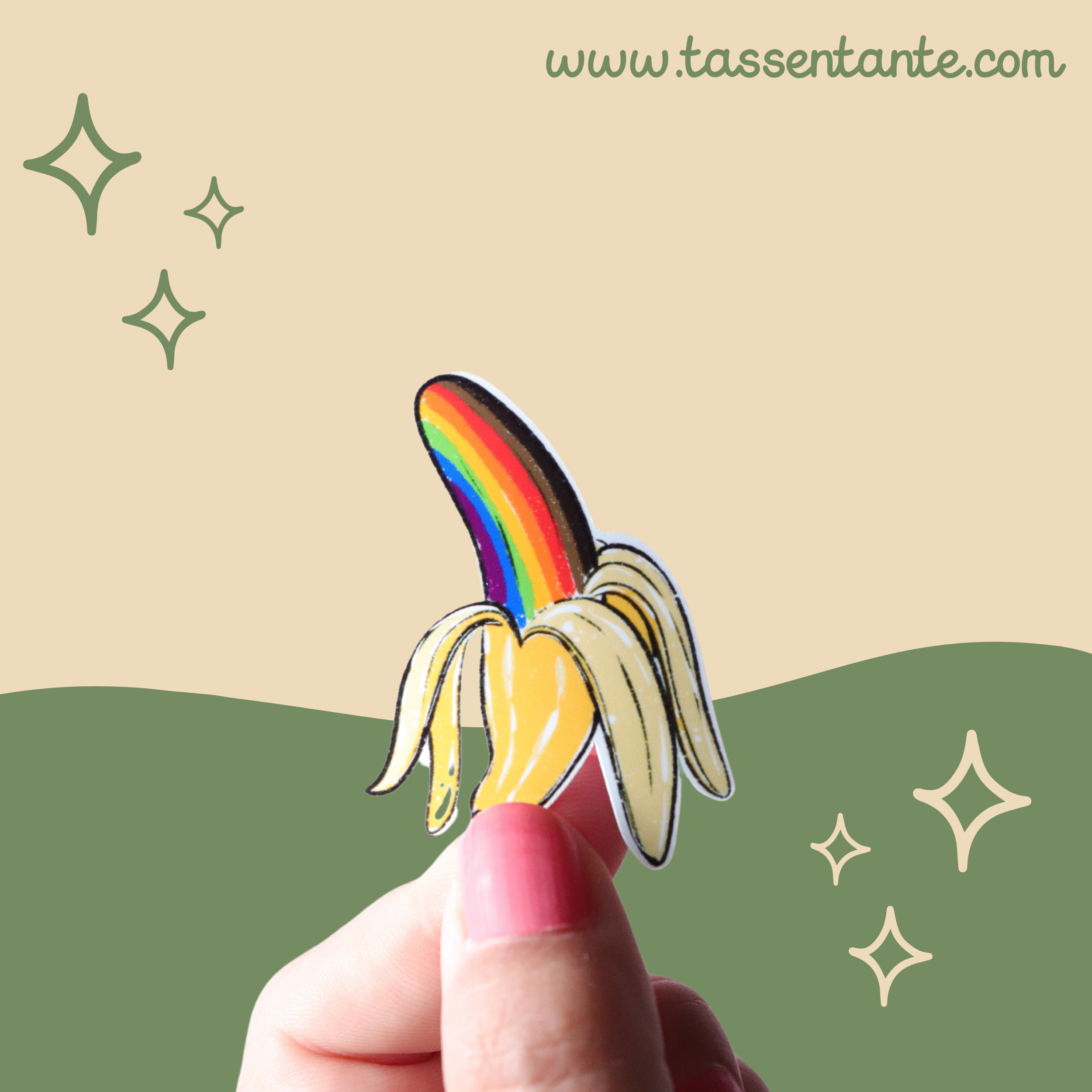 Pride Banana Sticker