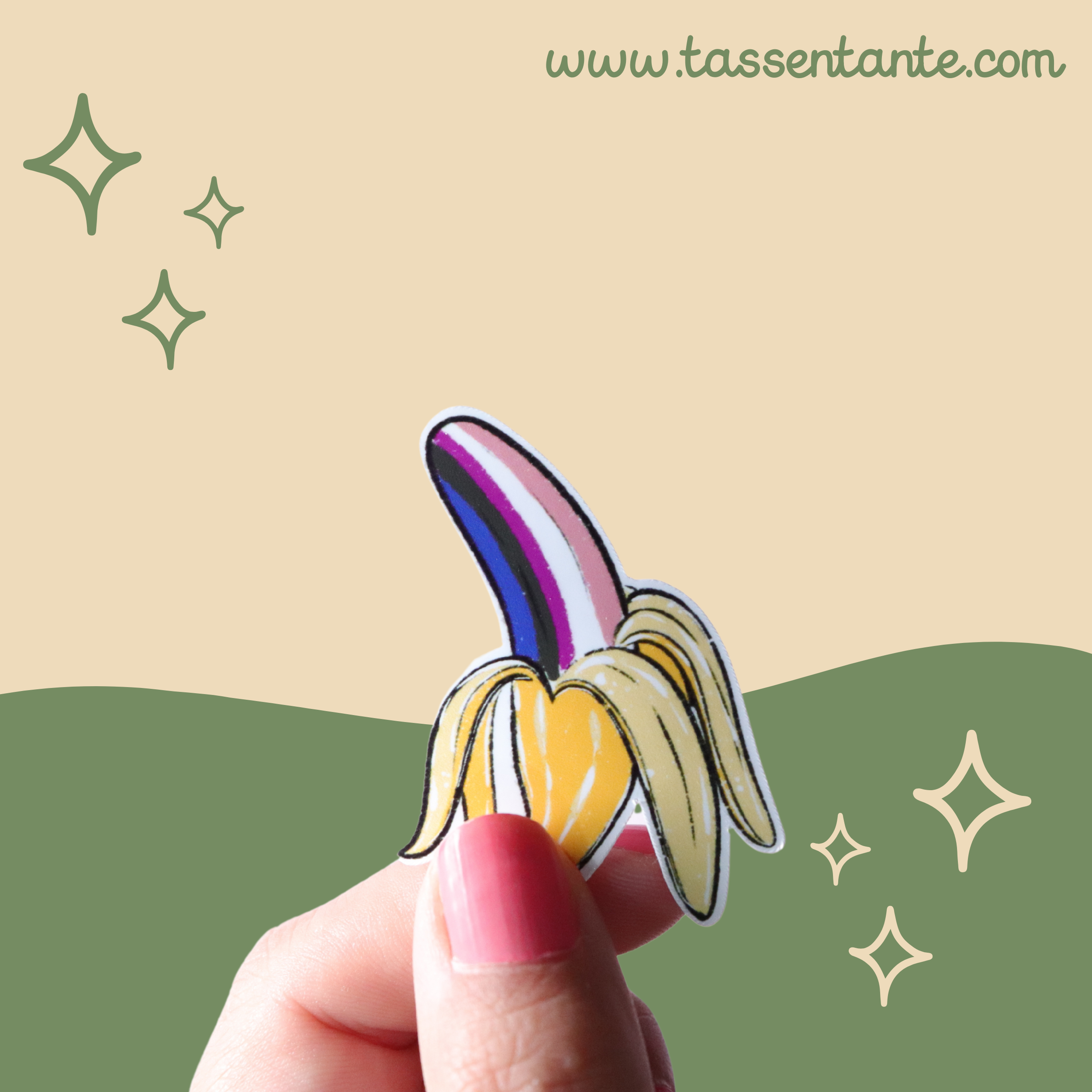 Pride Banana Sticker