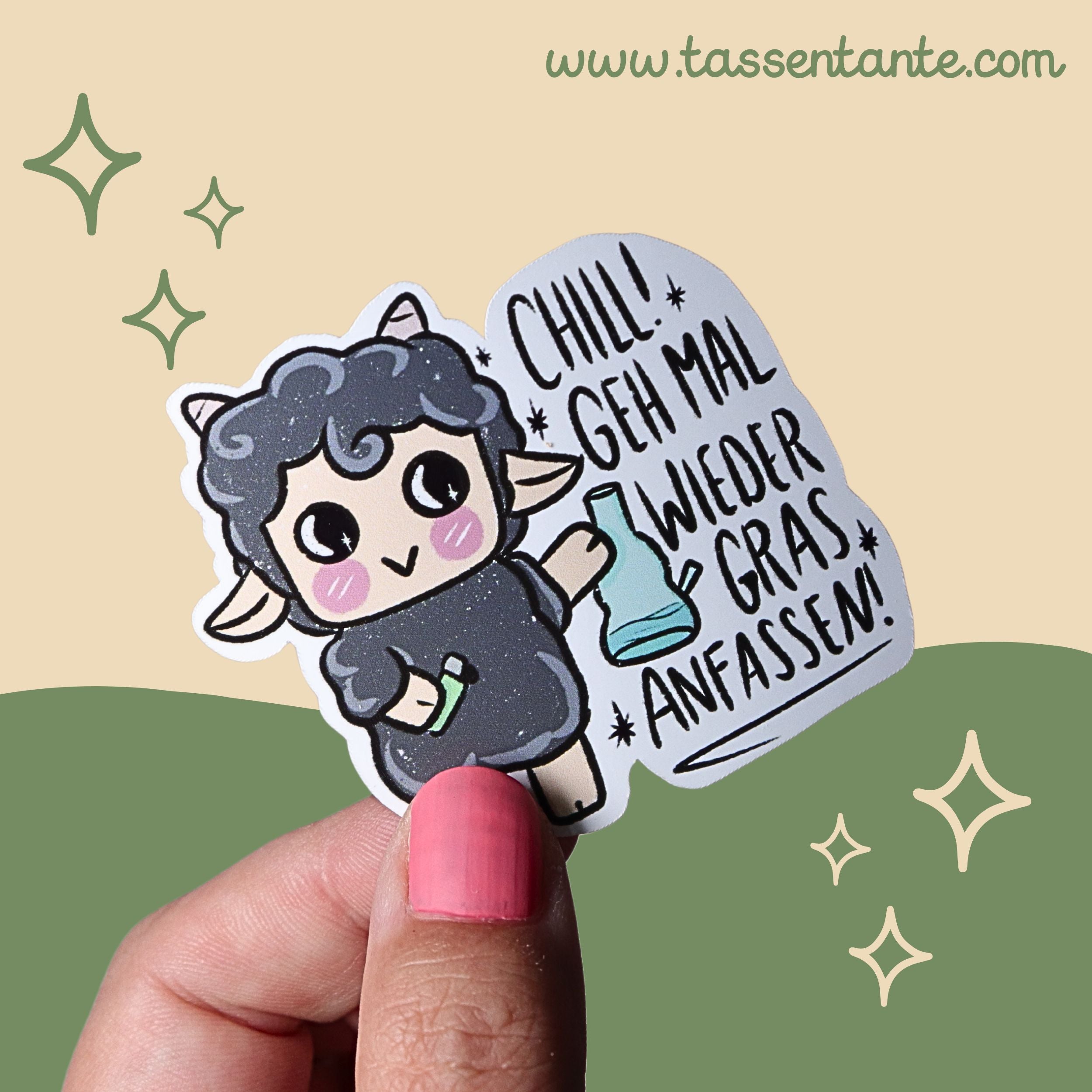 Chill mal - Vinyl Sticker