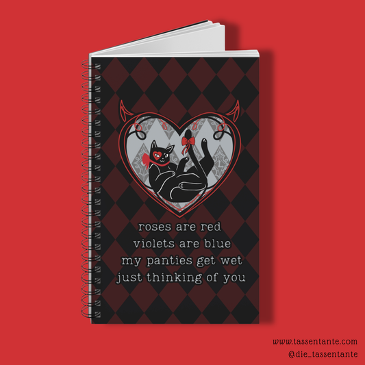 Freches Leopold Spiral Notizbuch