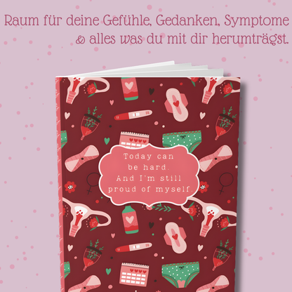 Schmerztagebuch - A5 - z.B. Endometriose, Adenomyose