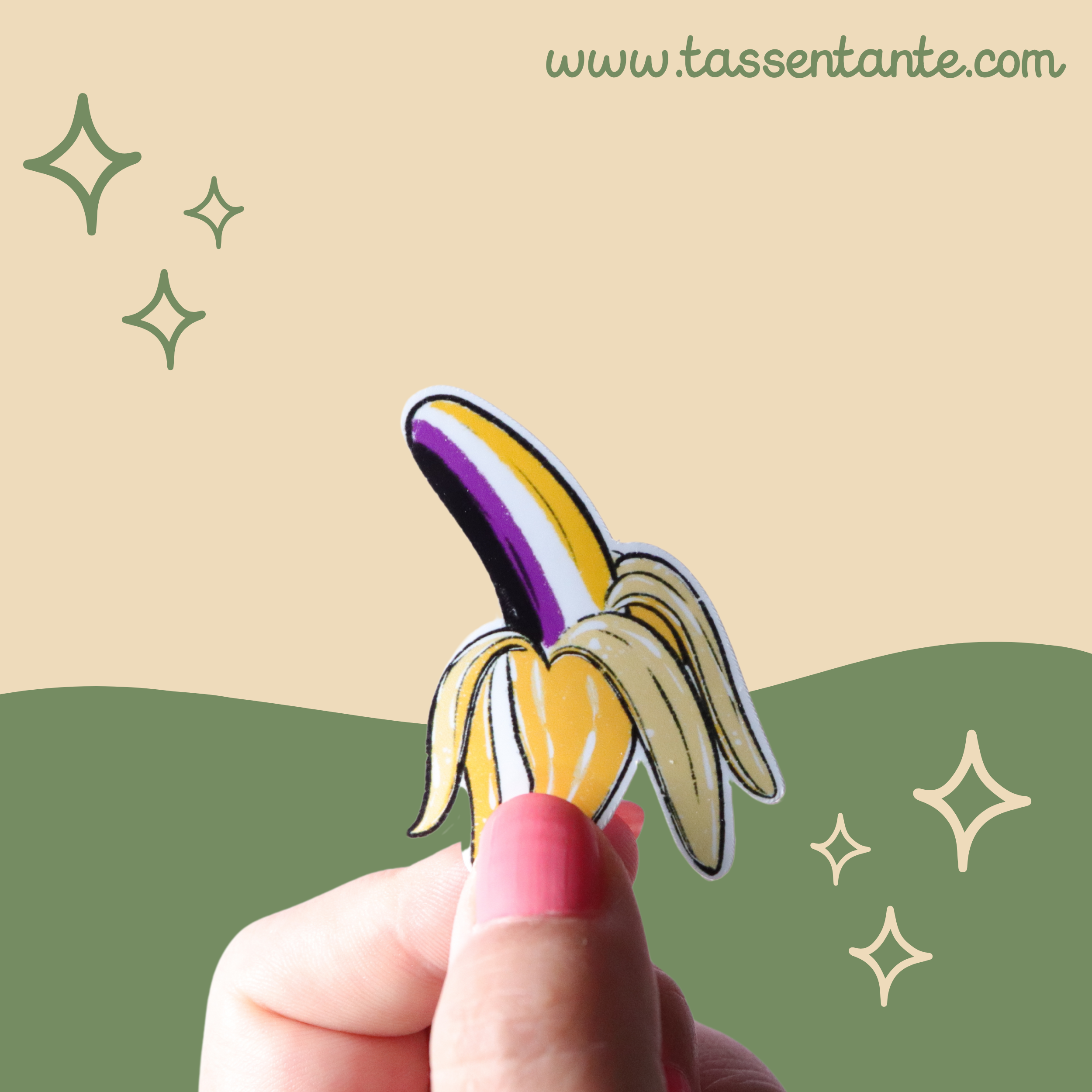 Pride Banana Sticker