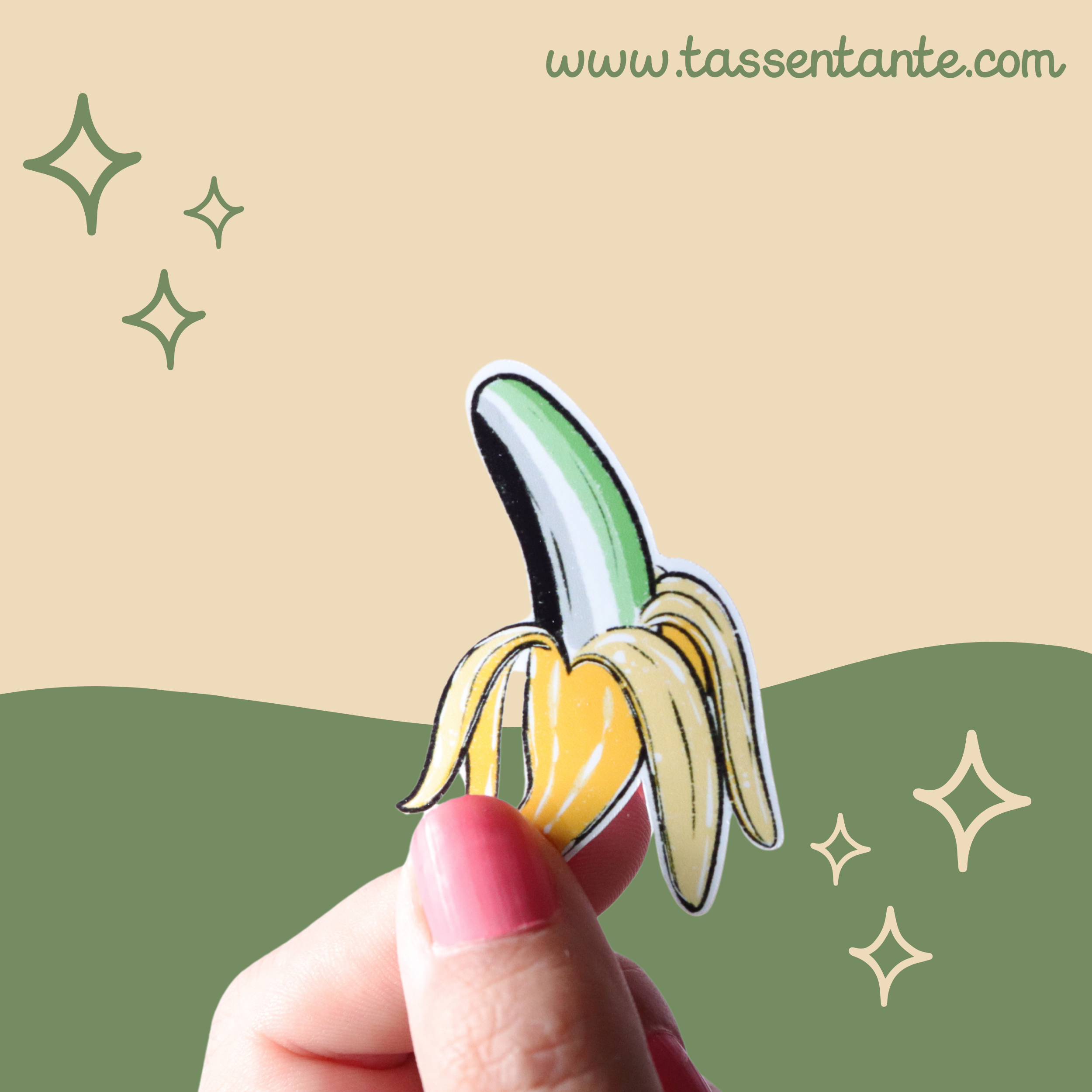 Pride Banana Sticker