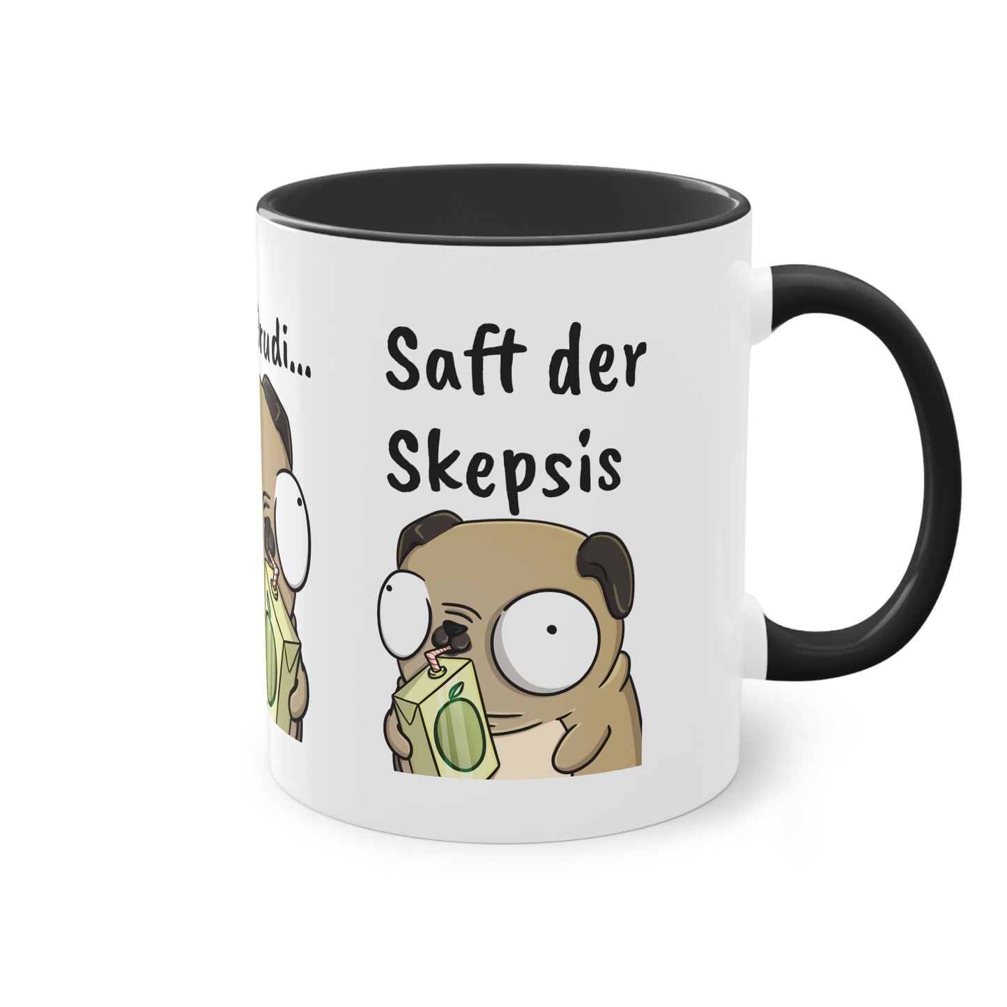 Tasse - Saft der Skepsis