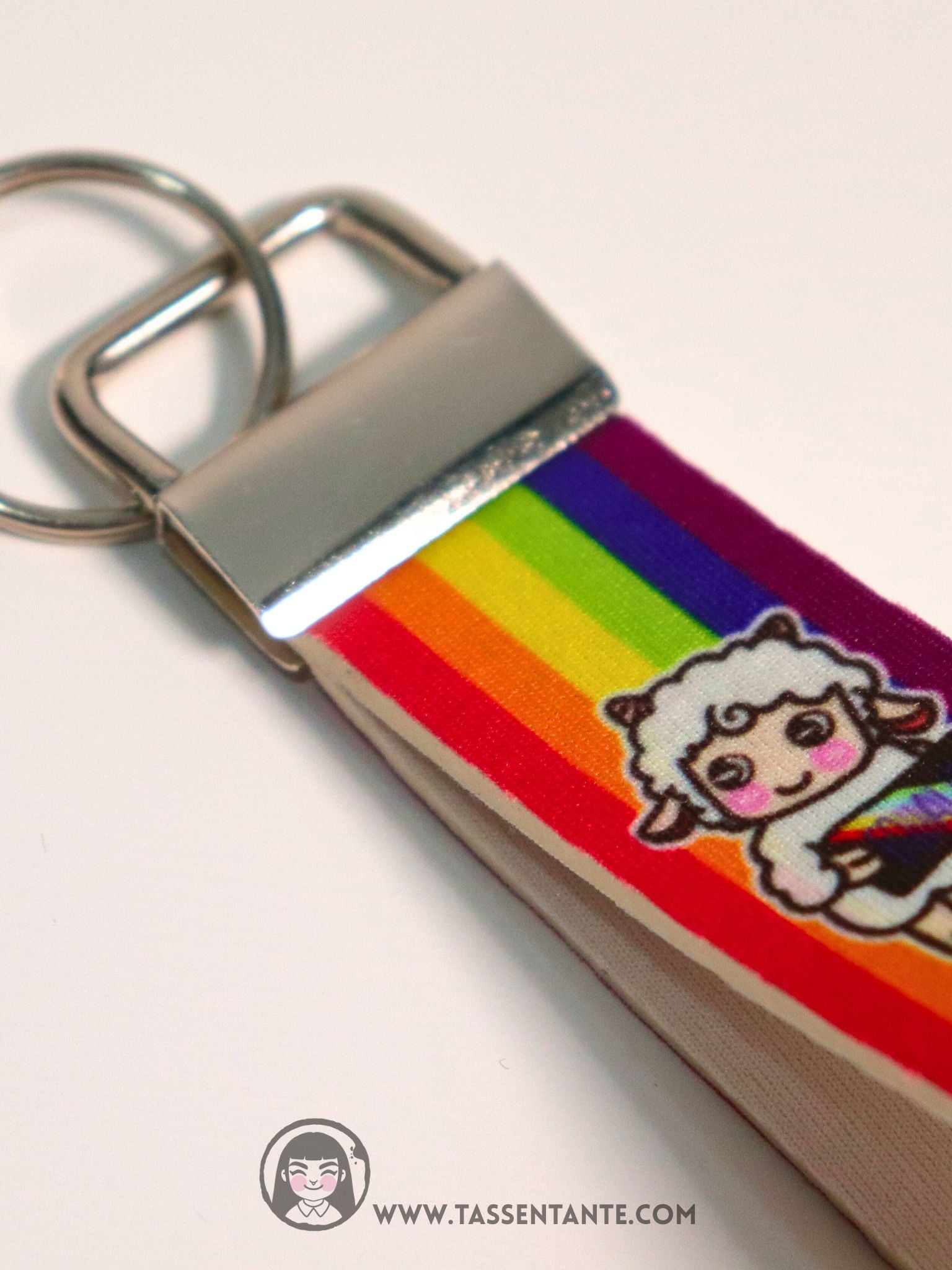 Schlüsselanhänger - Pride Schäfchen