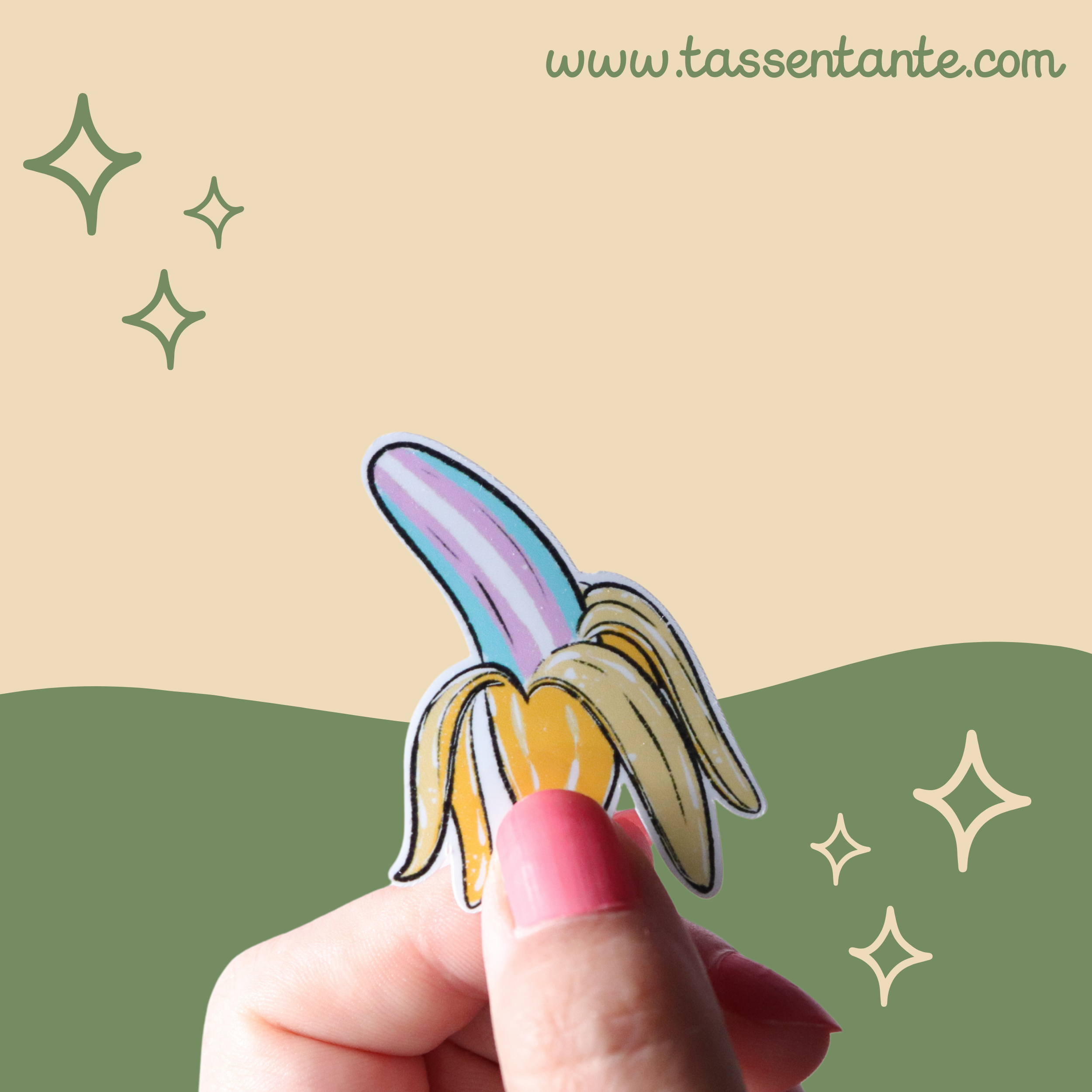 Pride Banana Sticker