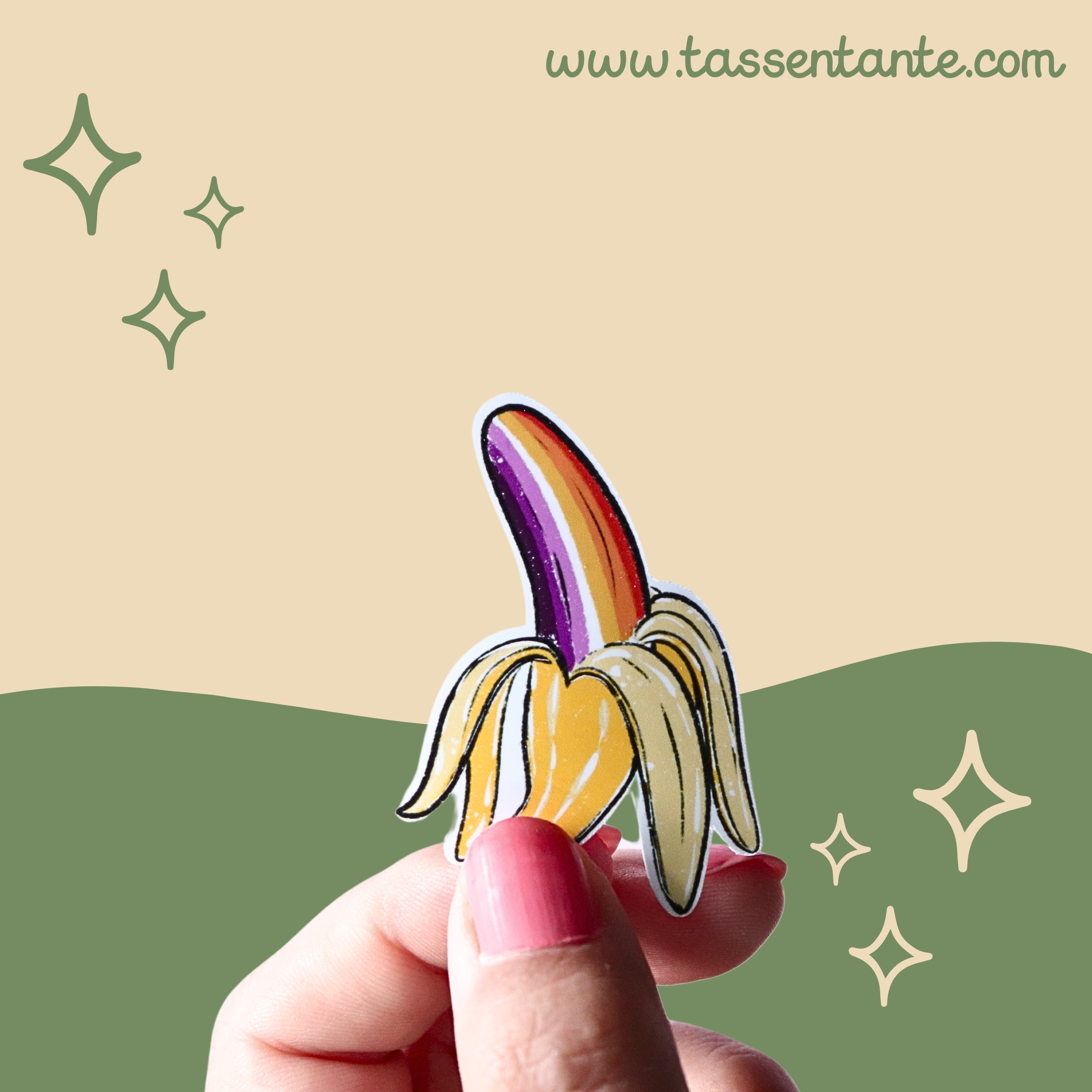 Pride Banana Sticker
