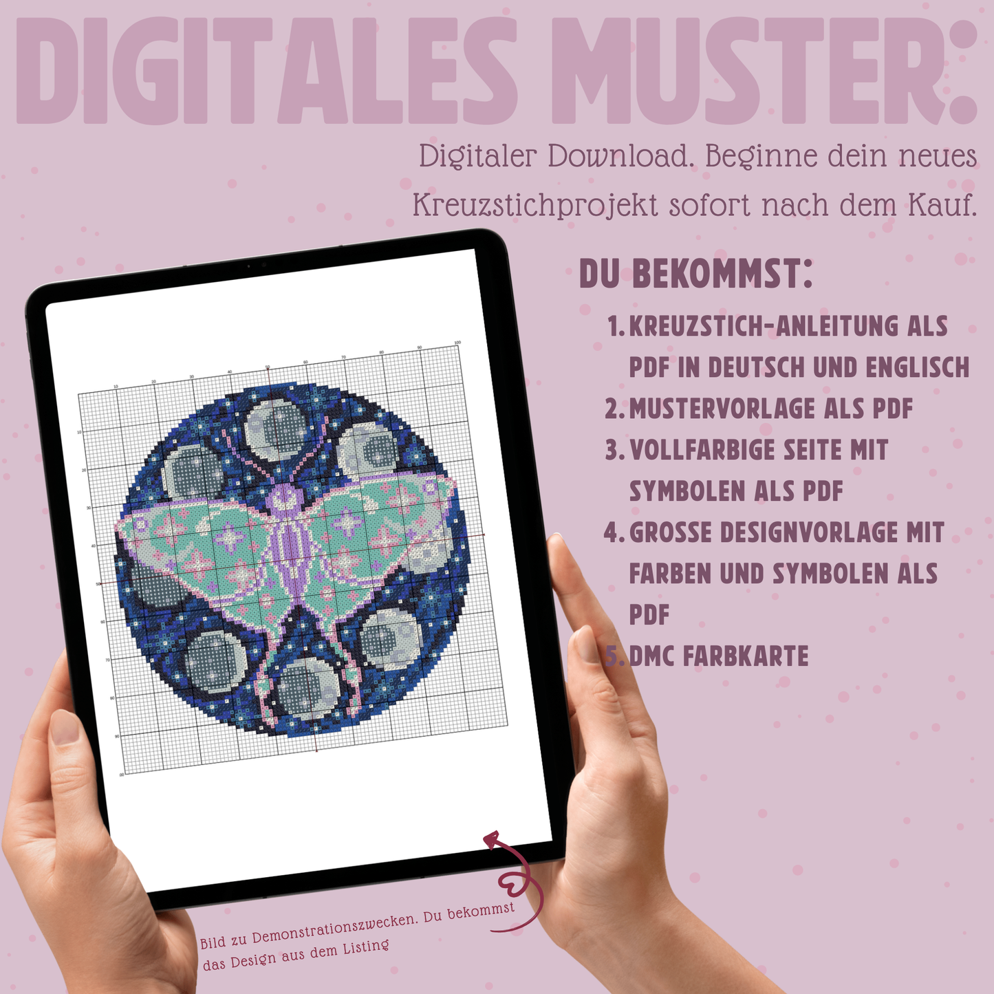 Stickvorlage Kreuzstich - Copacabana