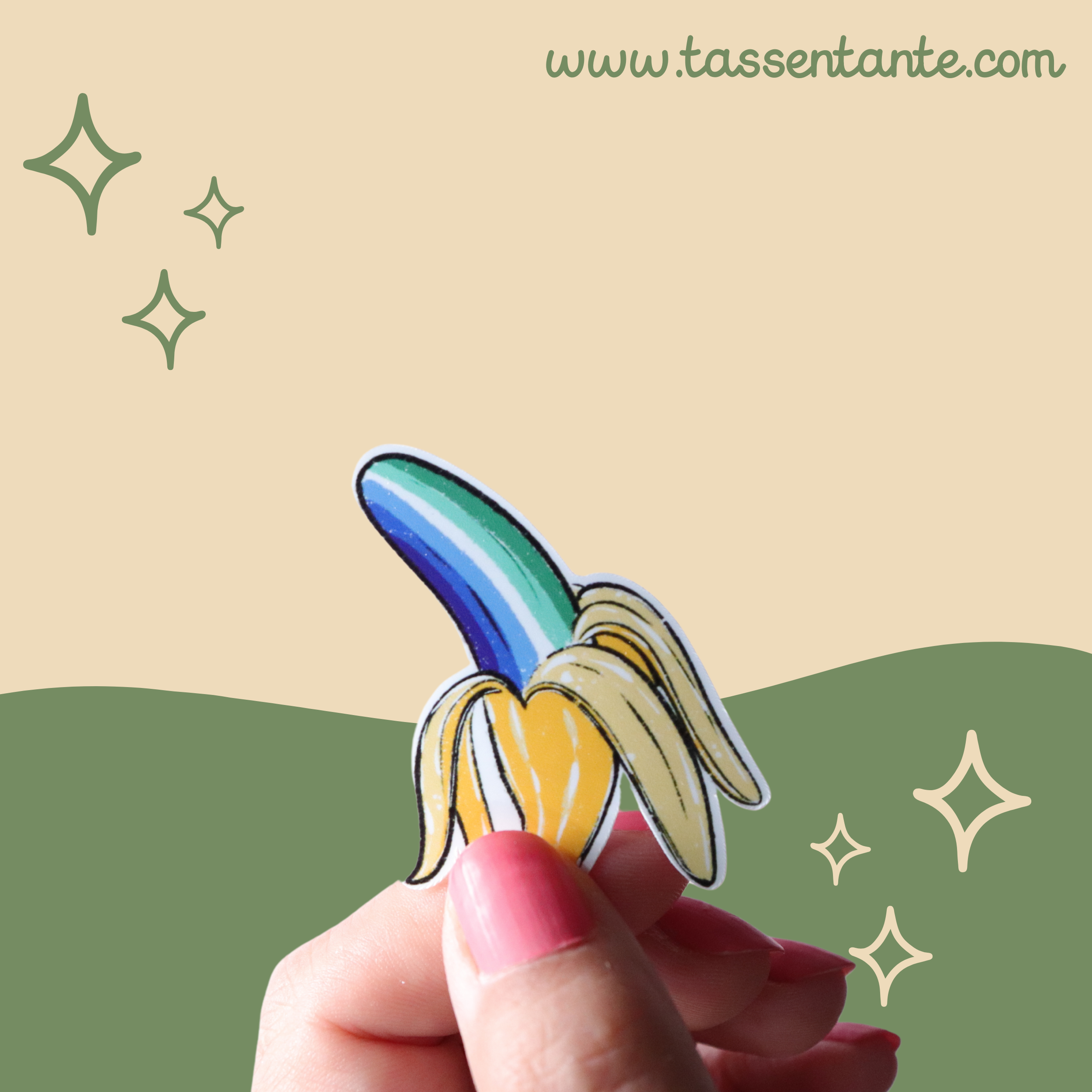 Pride Banana Sticker