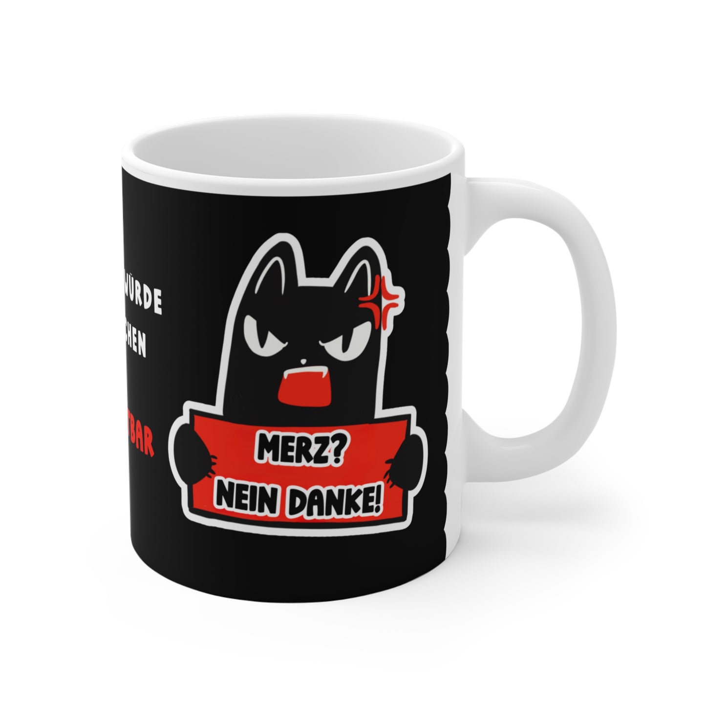 Tasse Leopold - Merz Nein Danke