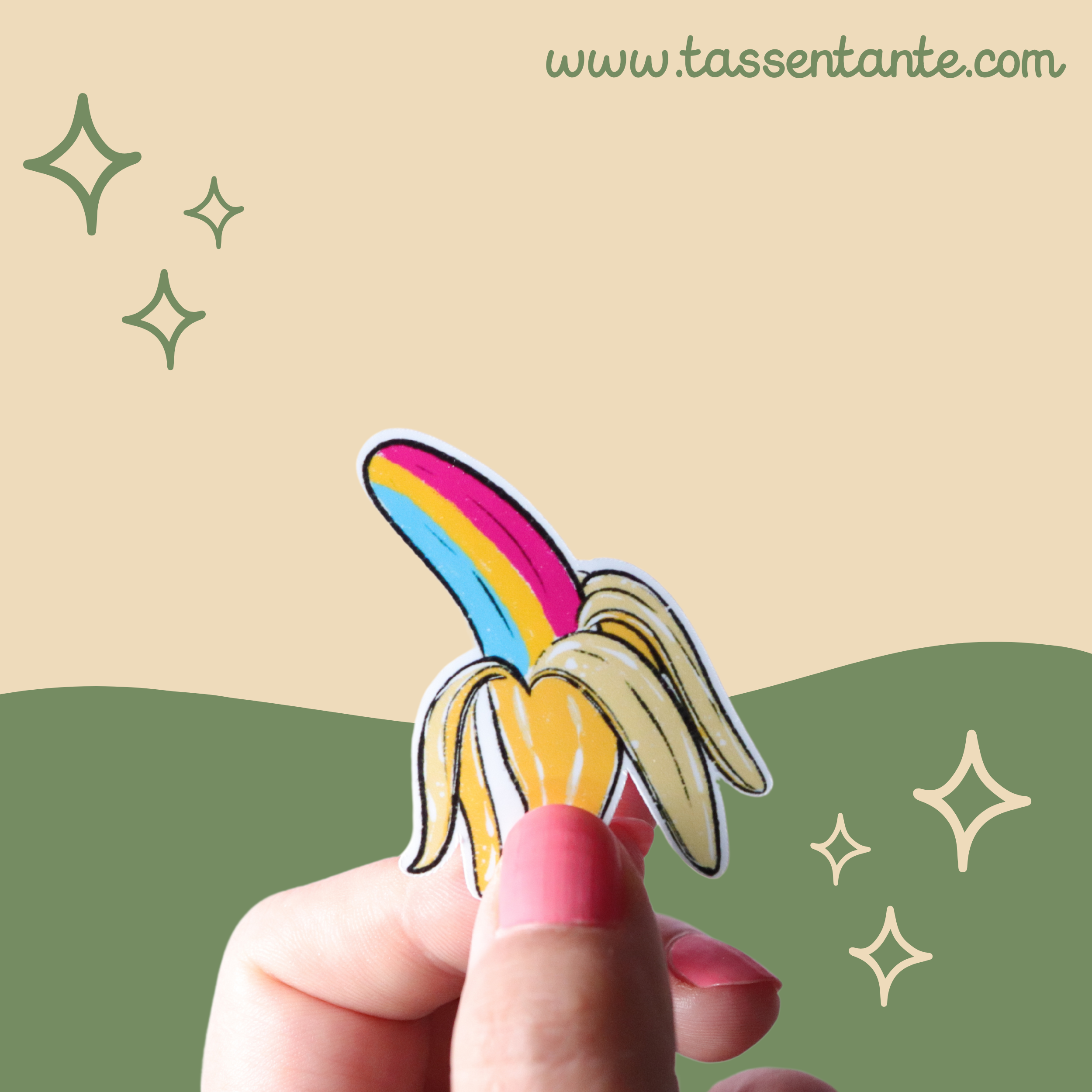 Pride Banana Sticker