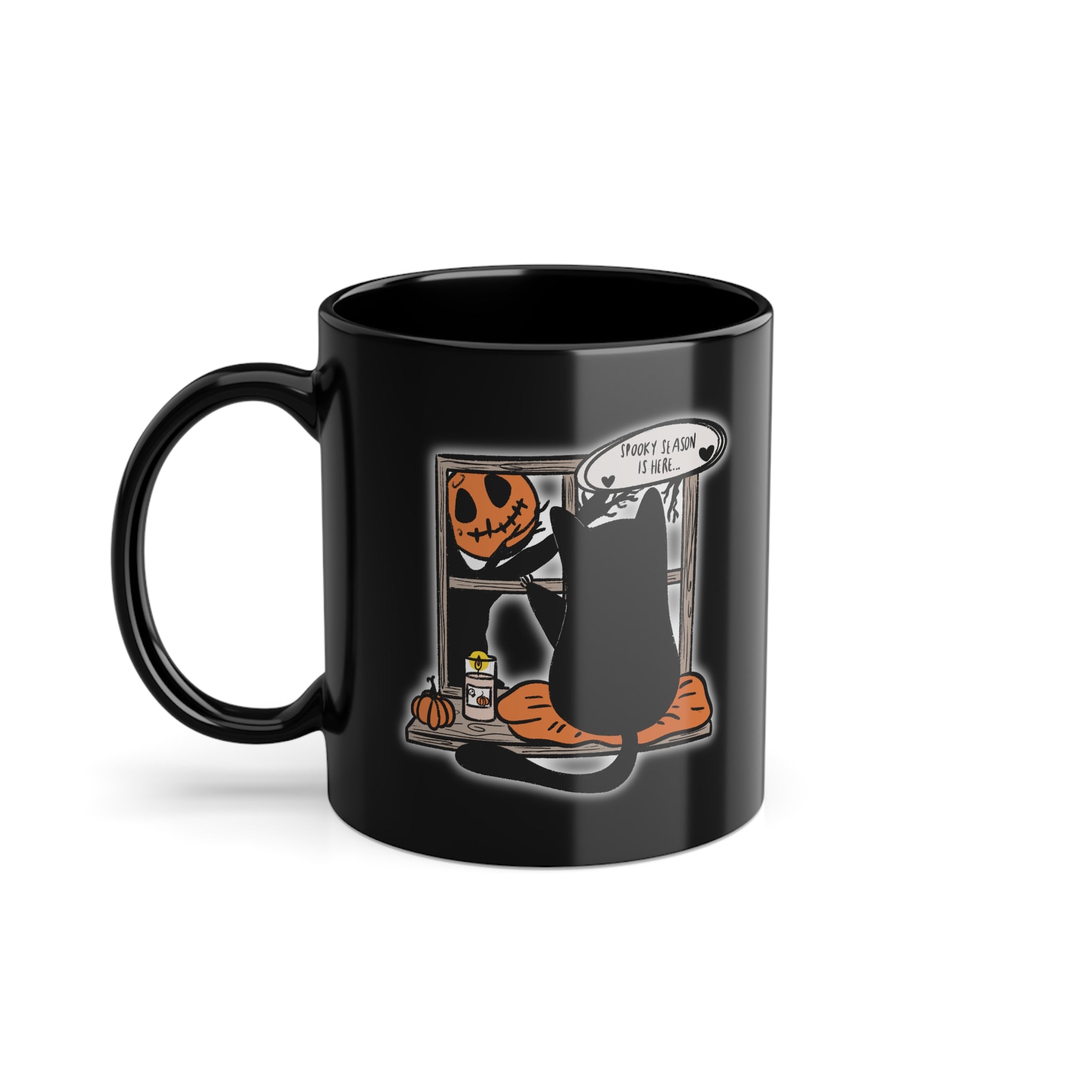 Motivtasse Leopold - Spooky Season is here