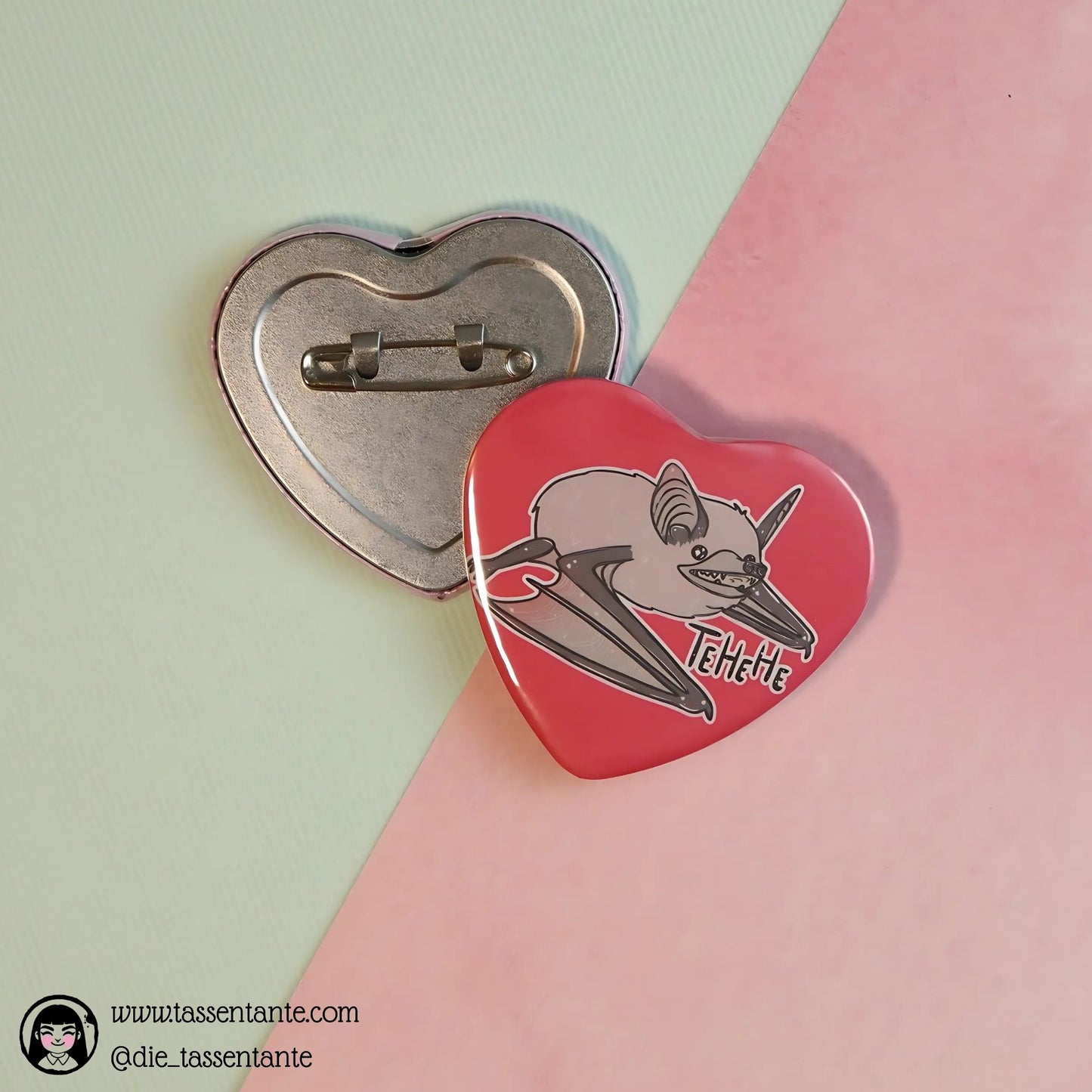 Kunigunde Herz Button - verschiedene Modelle