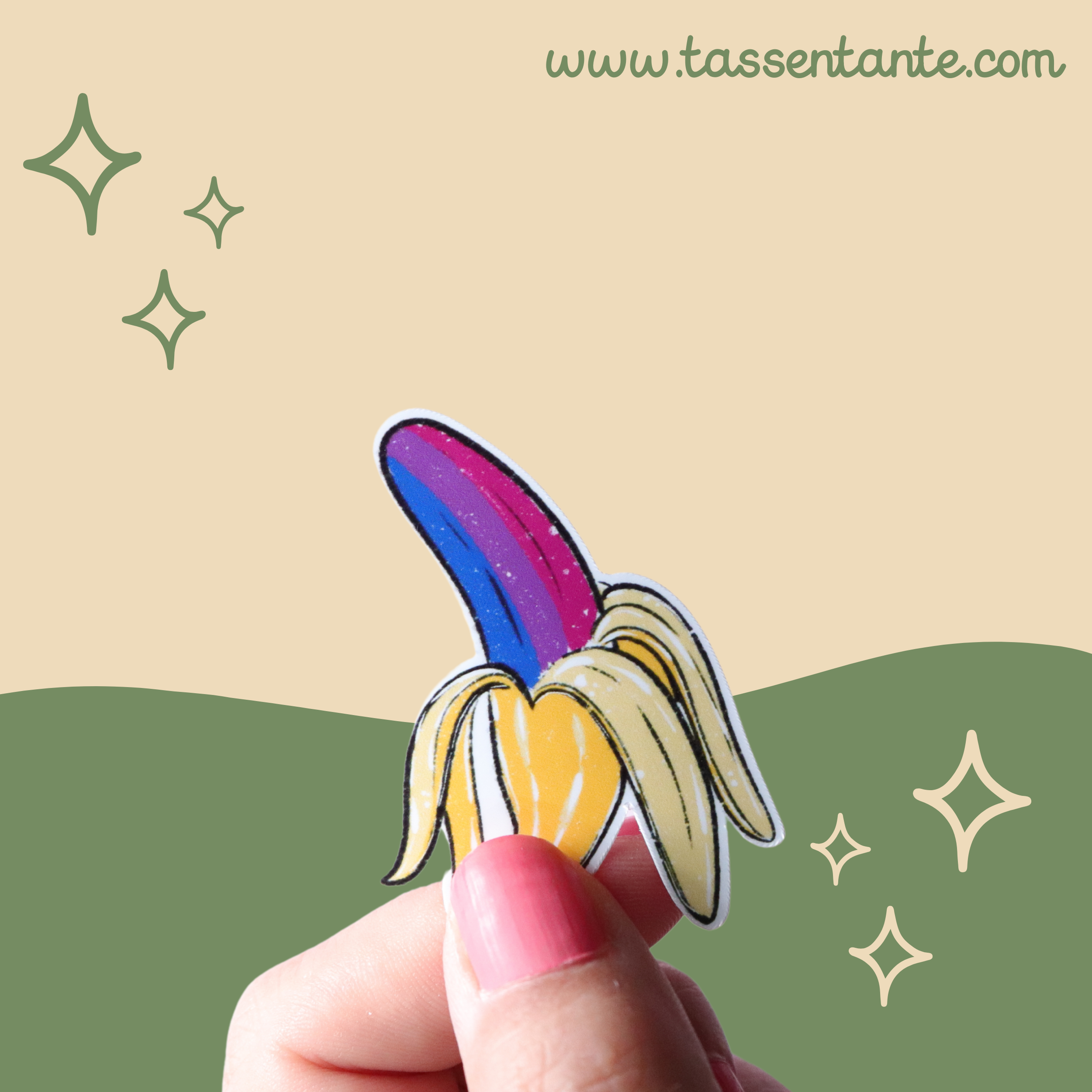 Pride Banana Sticker