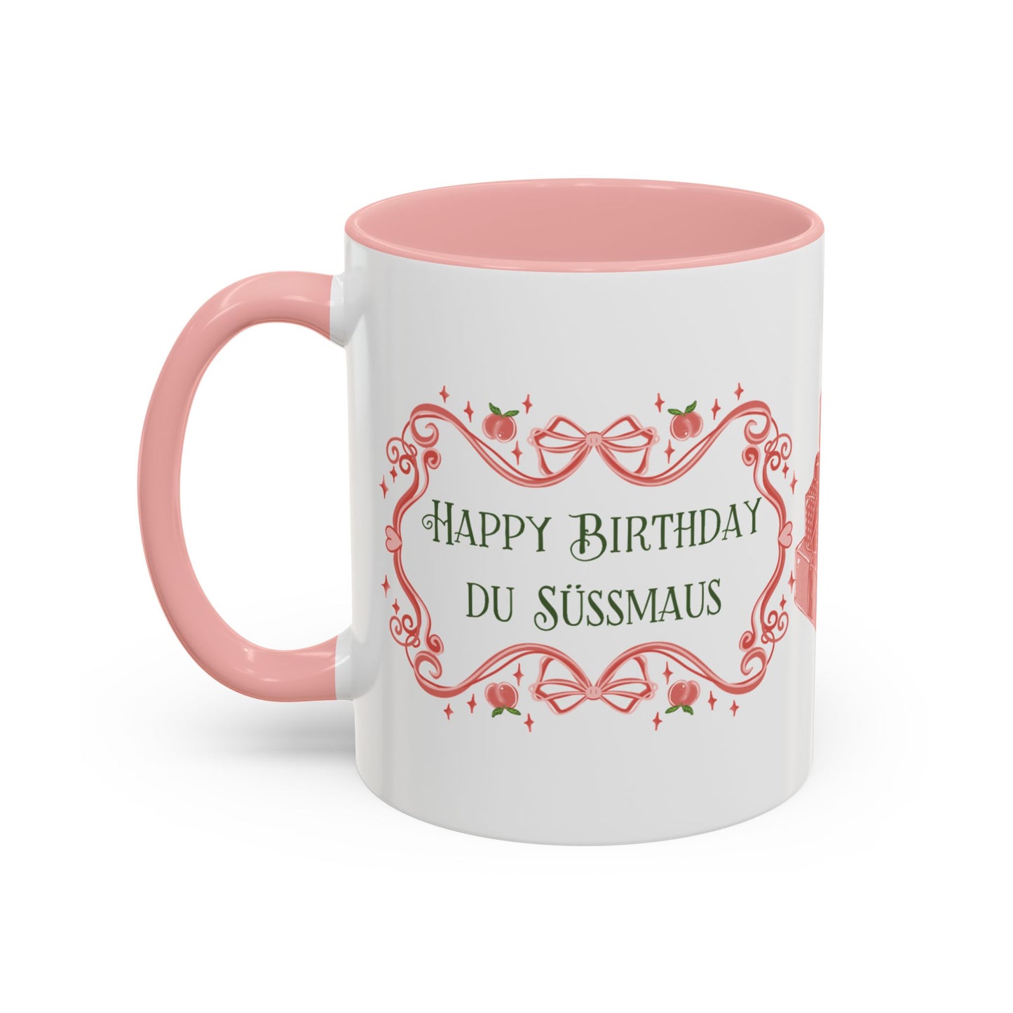 Happy Birthday Du Süßmaus Tasse - Geburtstagsgeschenk Freundin lustig süß - Geschenk Idee für Freundin, Partnerin, beste Freundin