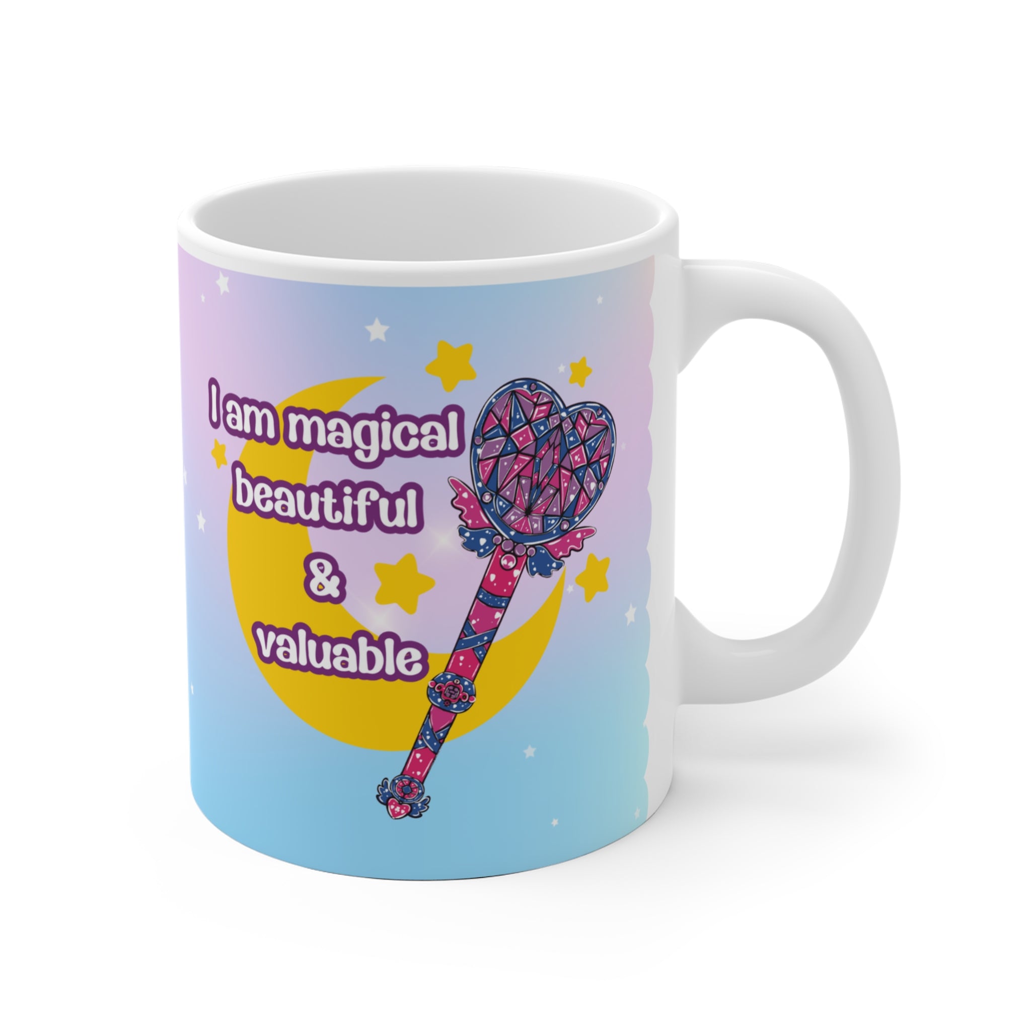 Bi Pride Tasse | Magical Girl 90s Anime | LGBTQ Geschenk | pride Geschenk