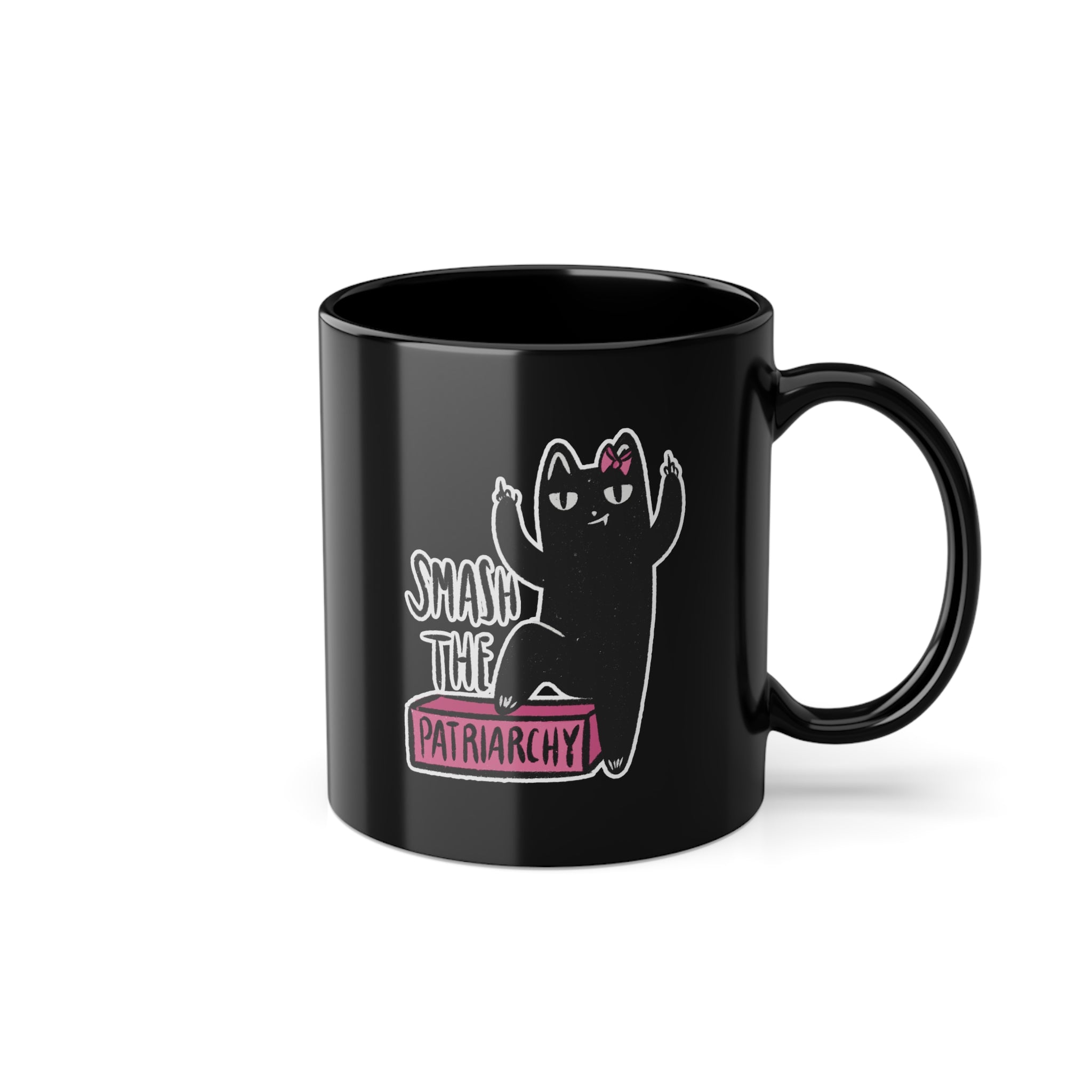 Motivtasse Leopold - Smash the Patriarchy