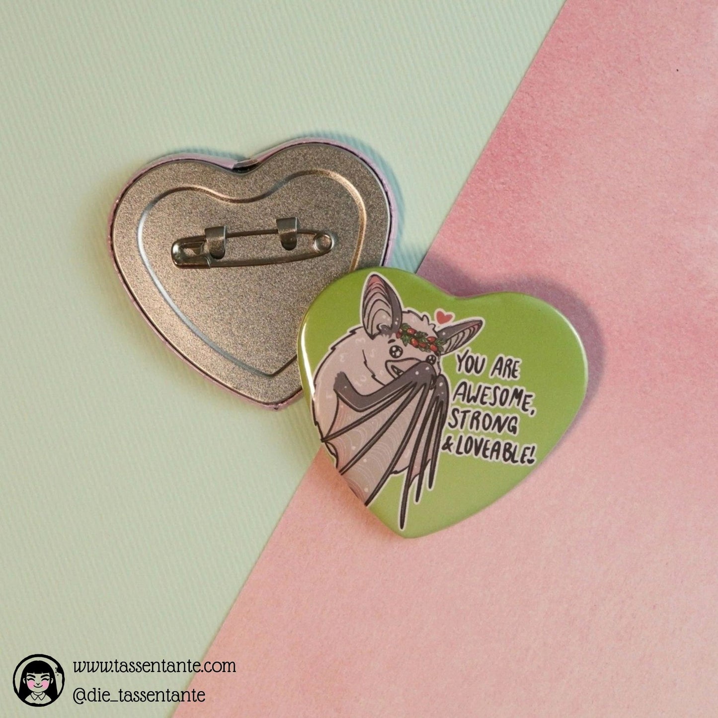 Kunigunde Herz Button - verschiedene Modelle