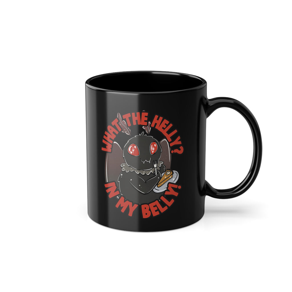 Mothman Motivtasse - What the helly