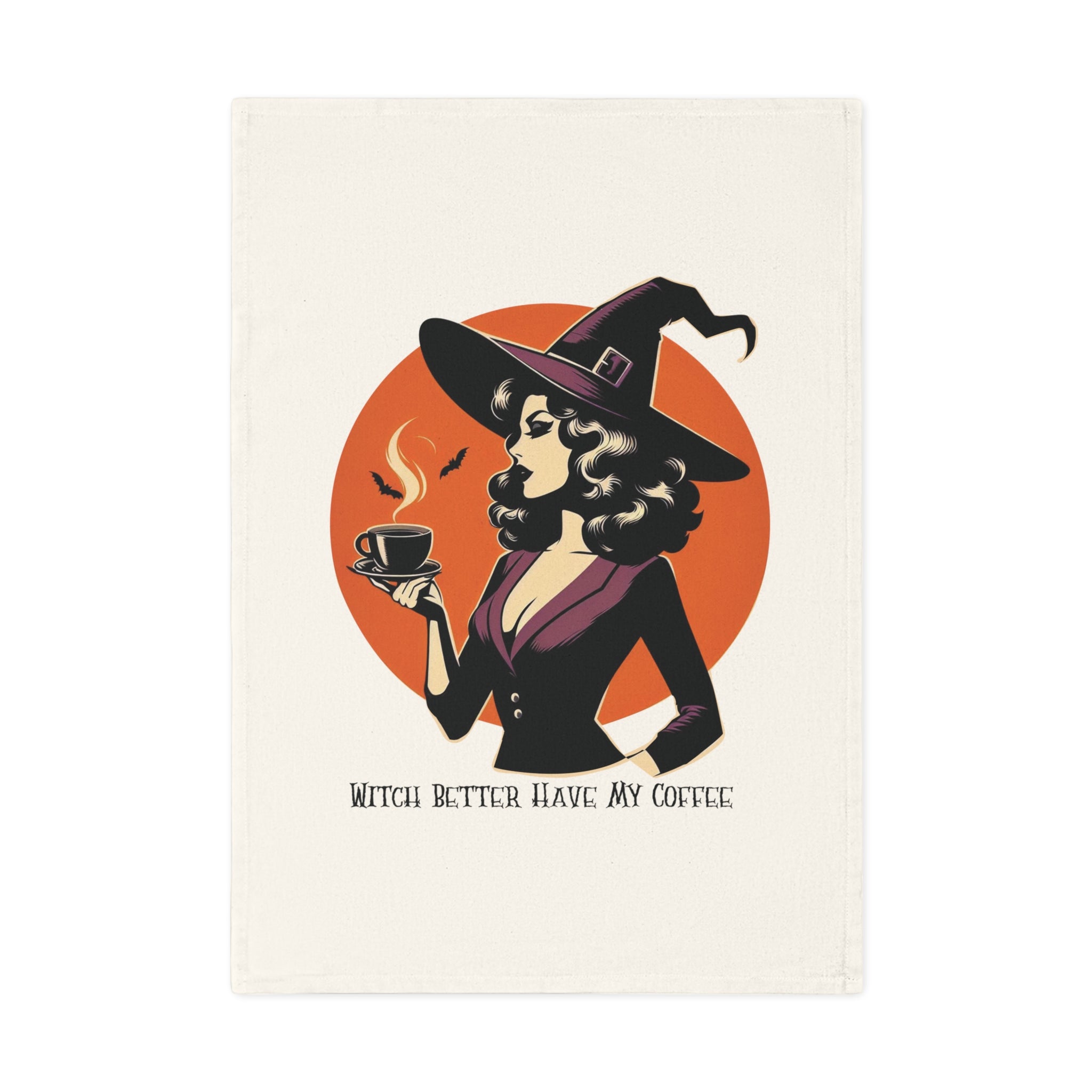 Geschirrtuch Gothic - Witch - Witch better have my Coffee