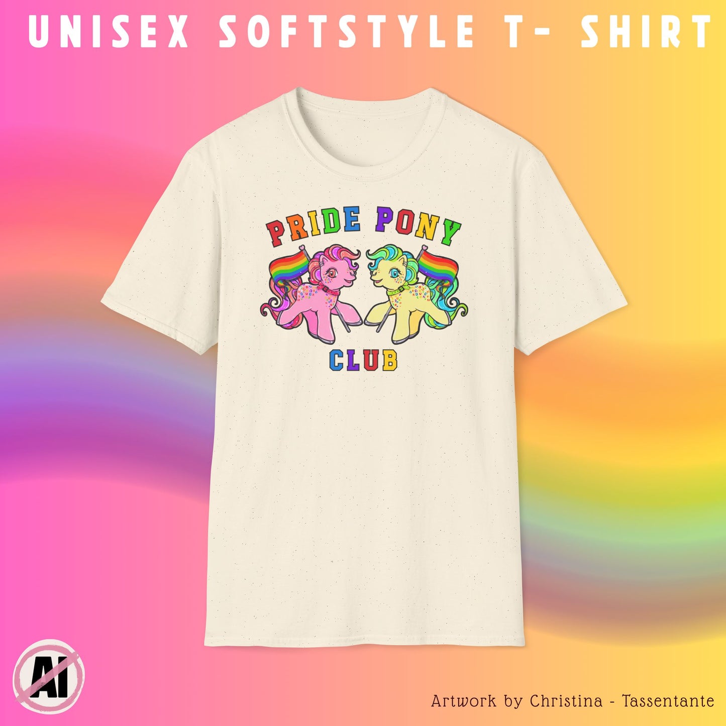 Softstyle T-Shirt - Pride Pony Club