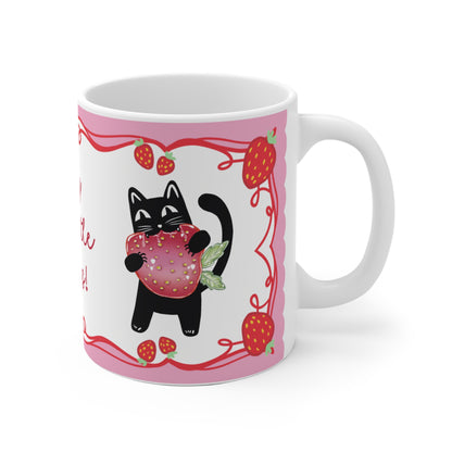 Tasse Erdbeer Sommer - Enjoy the little things