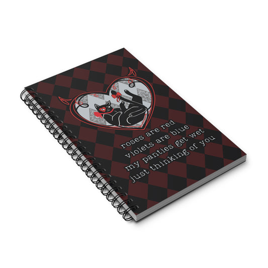 Freches Leopold Spiral Notizbuch