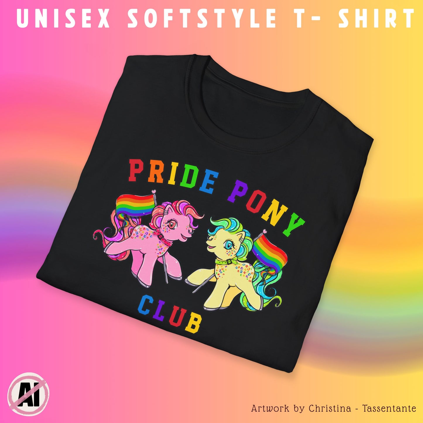 Softstyle T-Shirt - Pride Pony Club