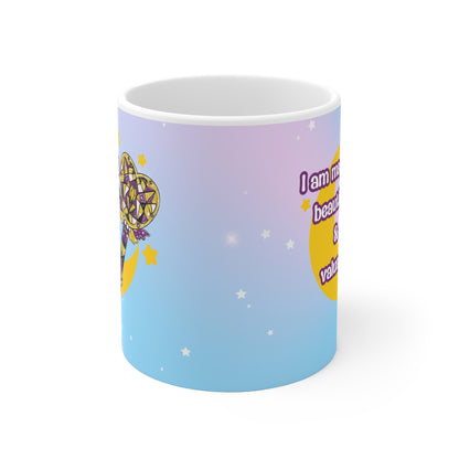 Nonbinary Pride Tasse | Magical Girl Mug 90s Anime | LGBTQ Geschenk | Spülmaschinenfest | Keramik 330ml | Affirmation, pride Geschenk
