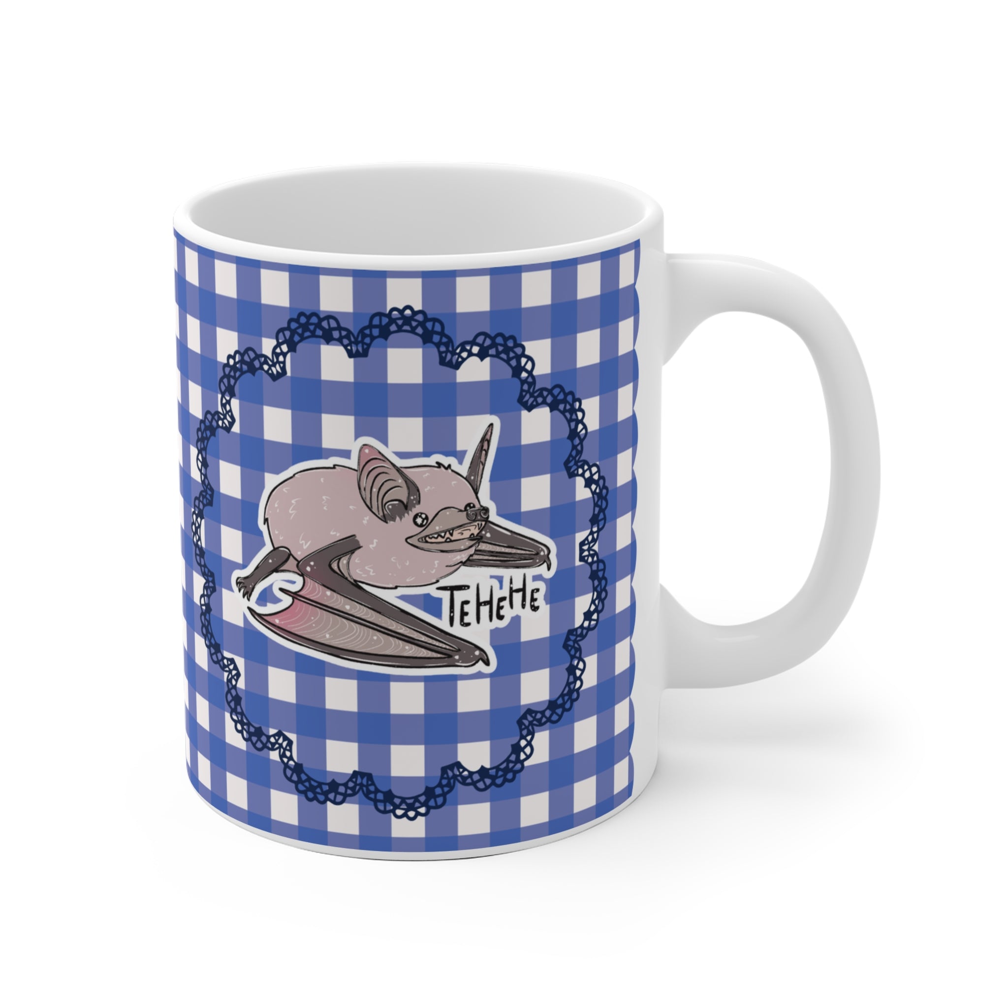 Fledermaus Motivtasse - Kunigunde - Tehehe