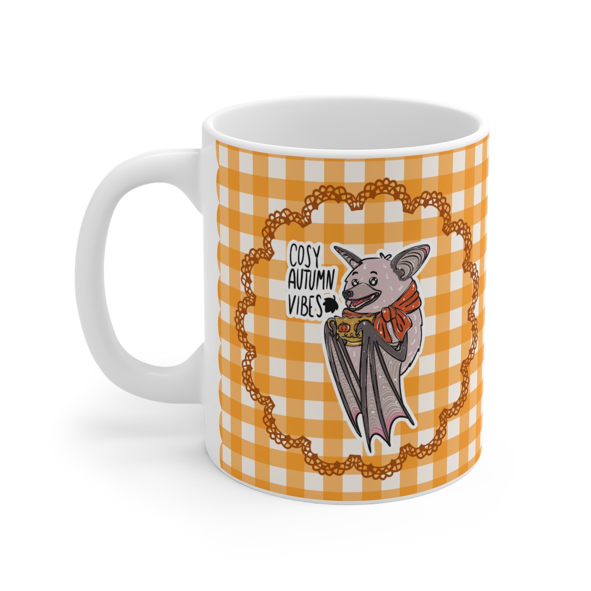 Fledermaus Motivtasse - Kunigunde - Cosy Autumn