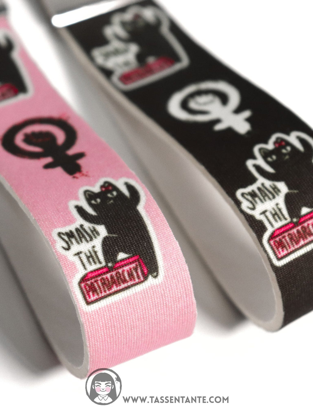 Schlüsselanhänger 2er Set - Sisterhood - Smash the Patriarchy