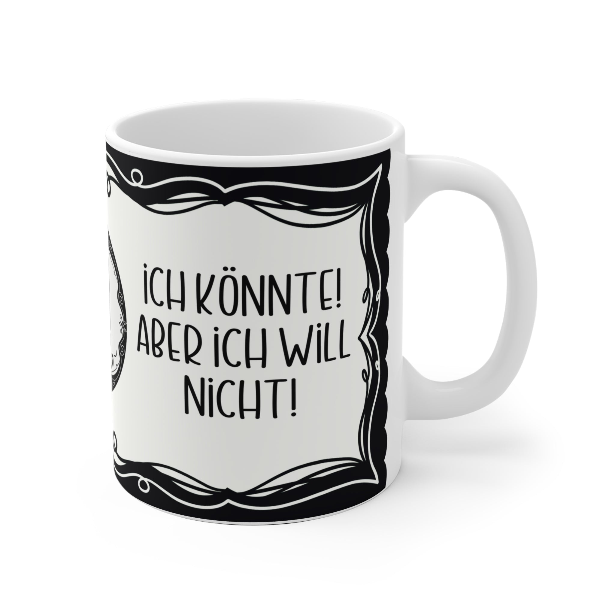 Motivtasse Leopold, Tasse, witzig & sarkastisch, Ich könnte! Aber ich will nicht!