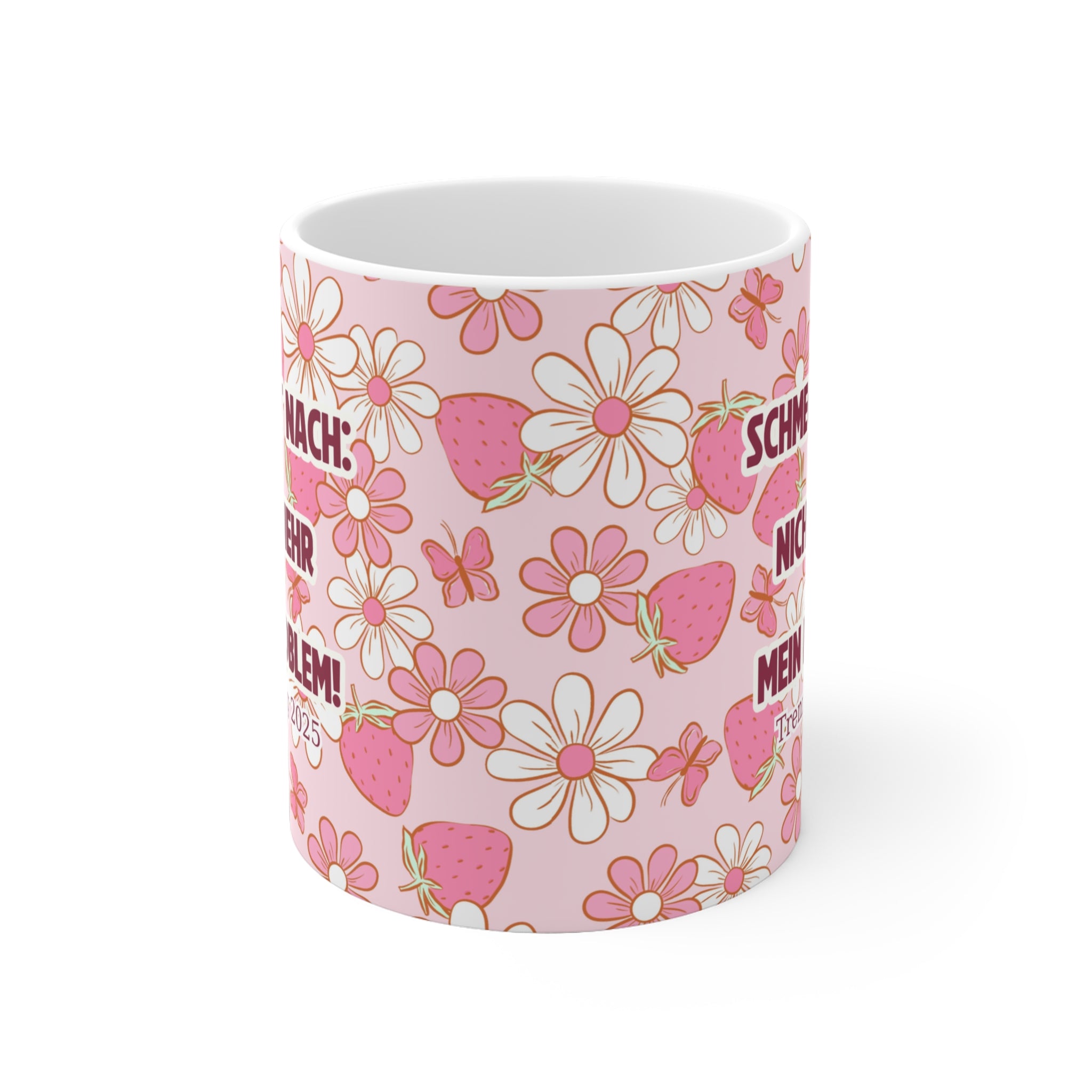 Lustige Tasse "Schmeckt nach: Nicht mehr mein Problem!" – Trennung 2025 – Humorvolle Kaffeetasse – Geschenkidee für Neuanfang