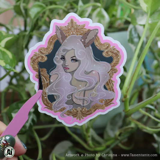 Vinylsticker - Honey Bun - rosa