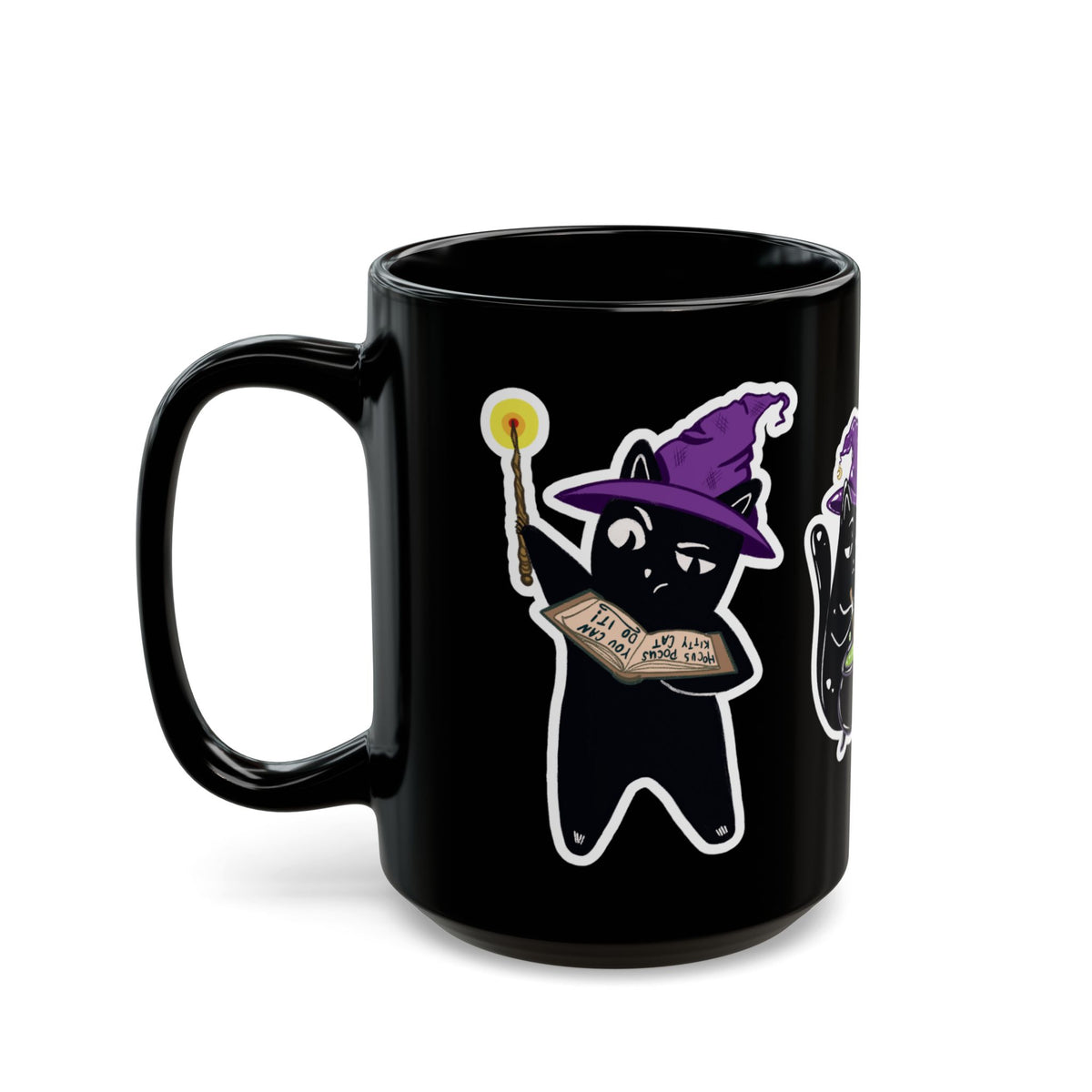 Leopold & Rupert - Rabe & Katze - Gothic Halloween Tasse | House of Leopold