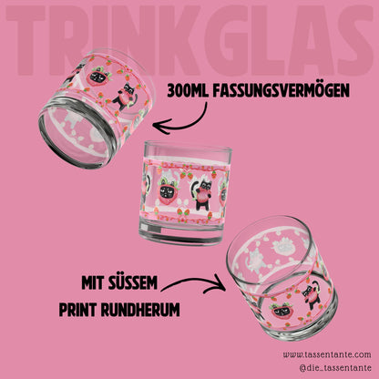 Trinkglas Leopold - Strawberry Days